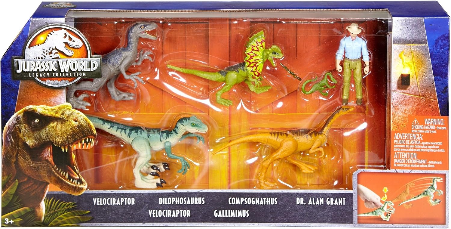 Action Figure - Set of 6 - Dinosaurs