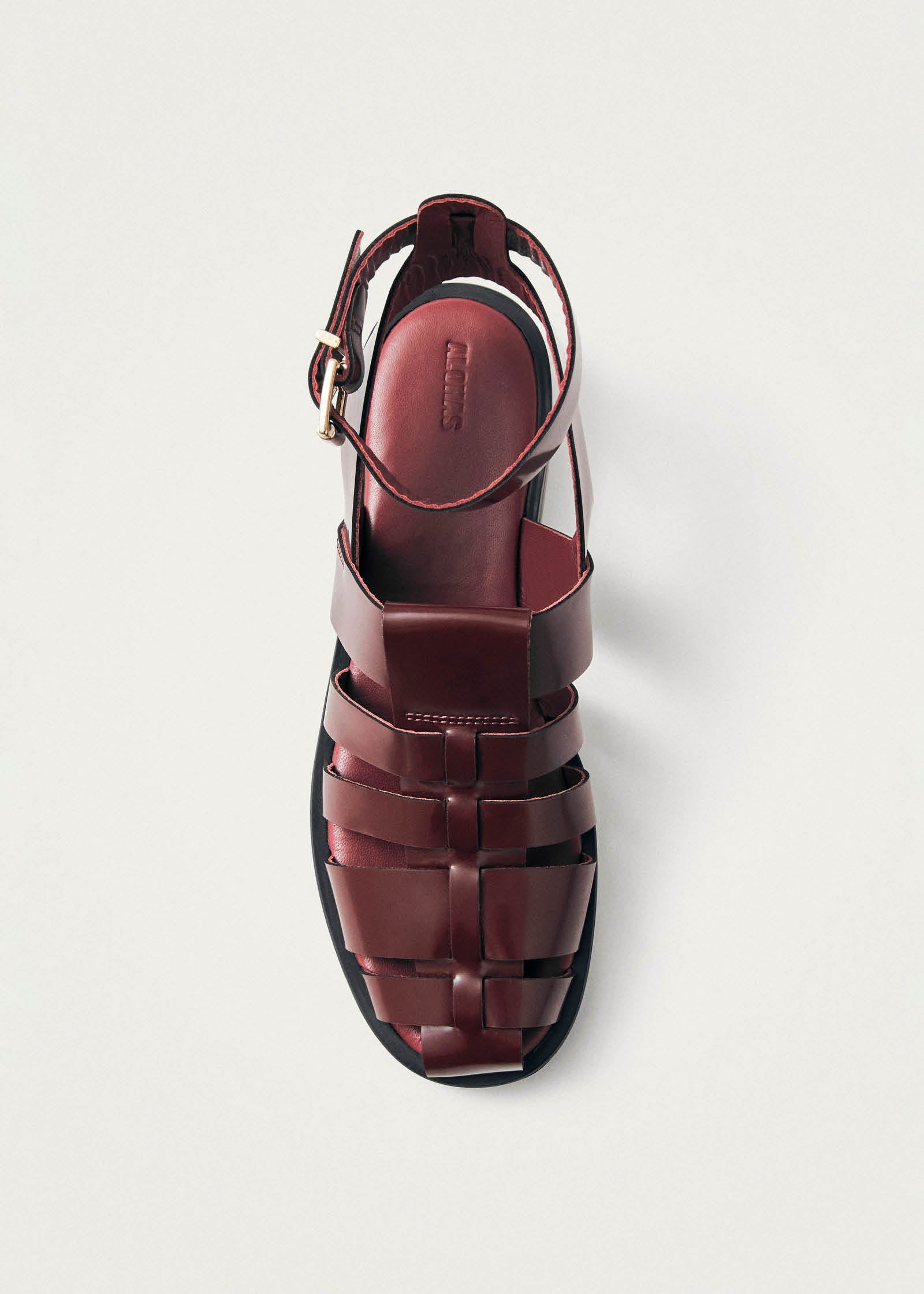 Air Burgundy Sandals