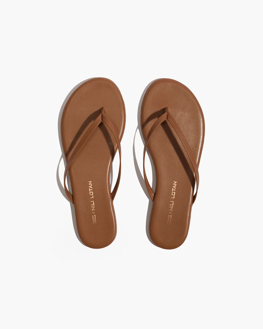 Air Cognac Flip Flops