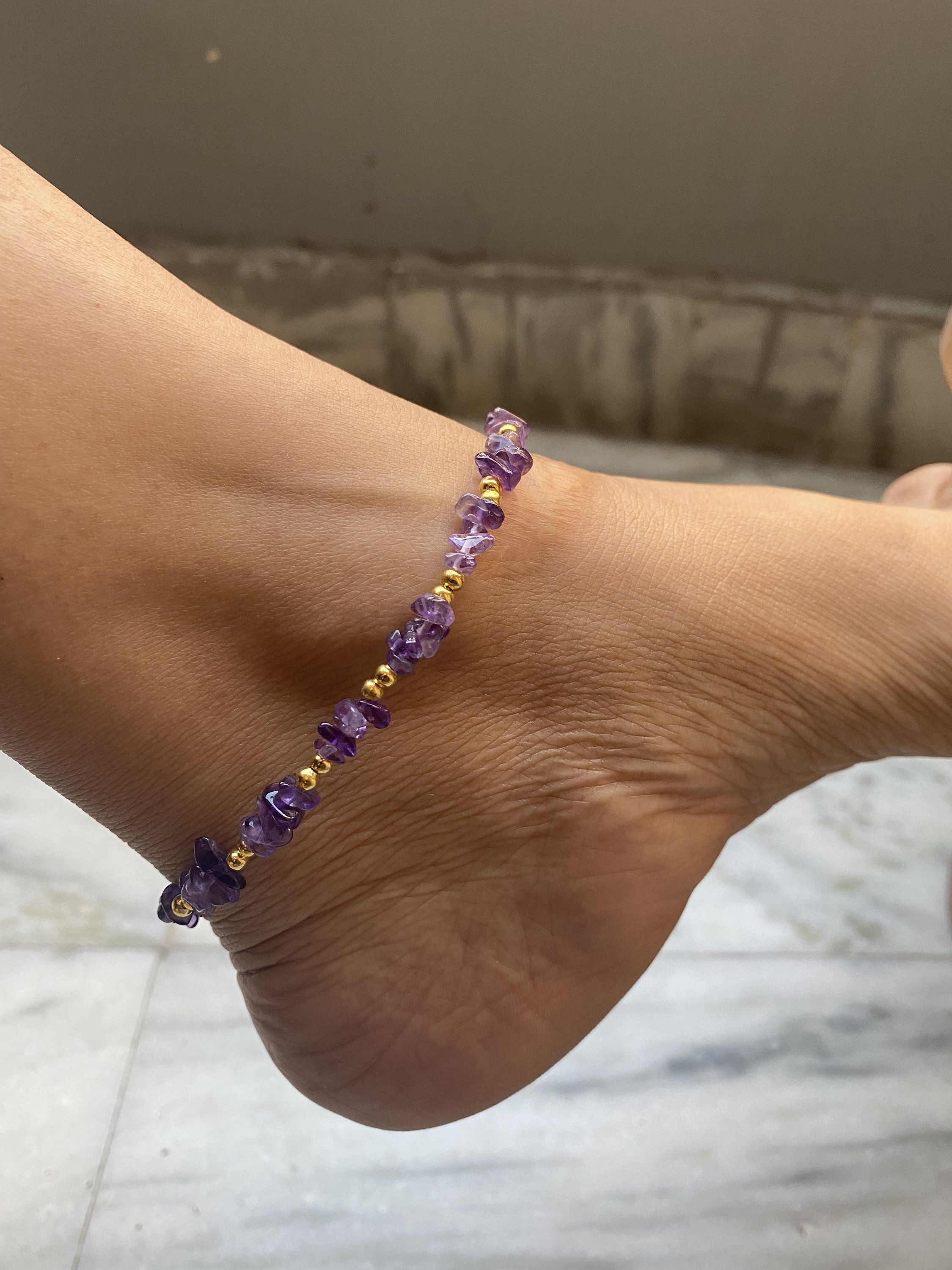 Anklet - Purple