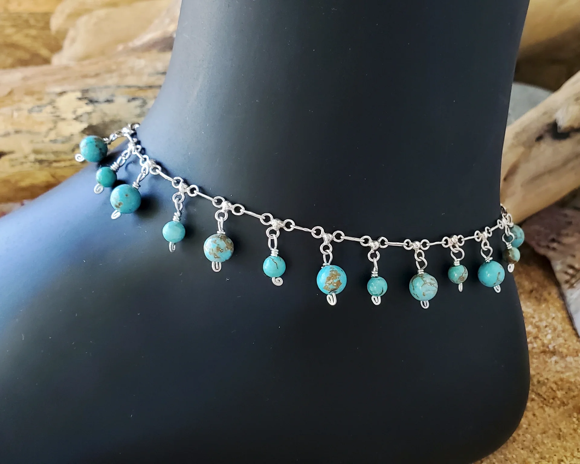 Anklet - Teal