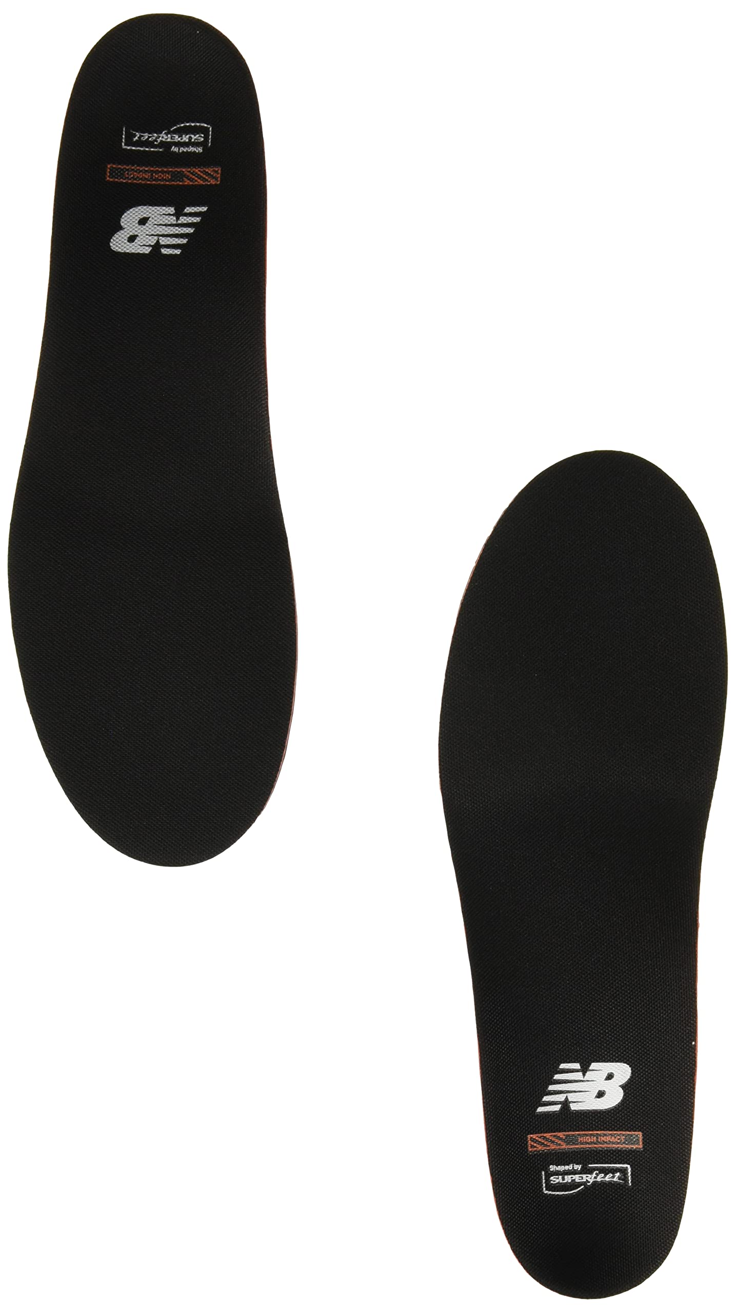 Anti-Slip Black Shoe Insoles