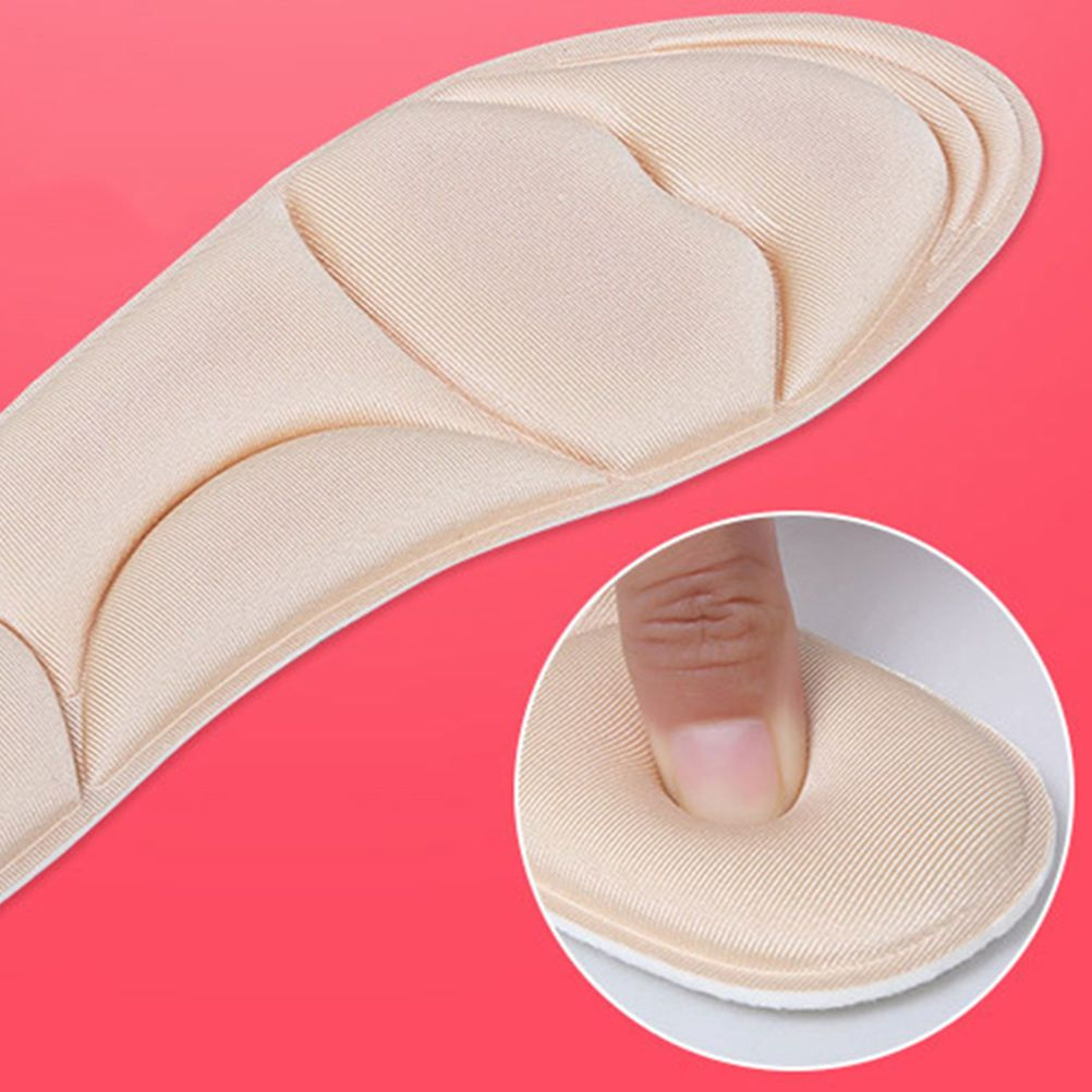 Anti-Slip Tan Cushion Insoles