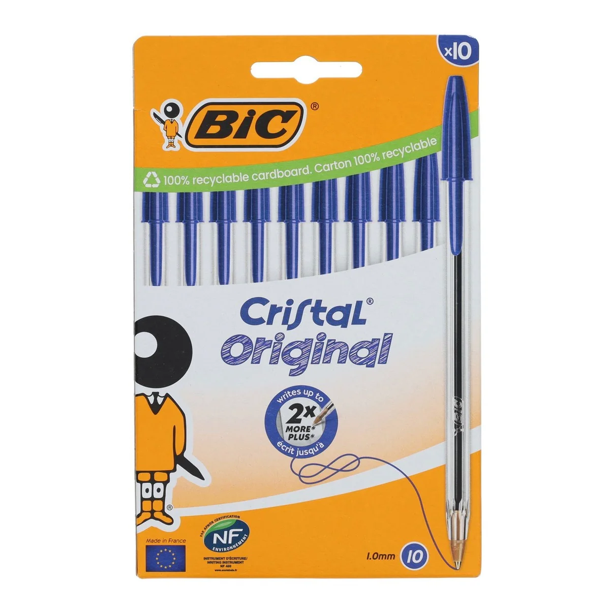 BIC Cristal Pen - Blue - 1000 Pack