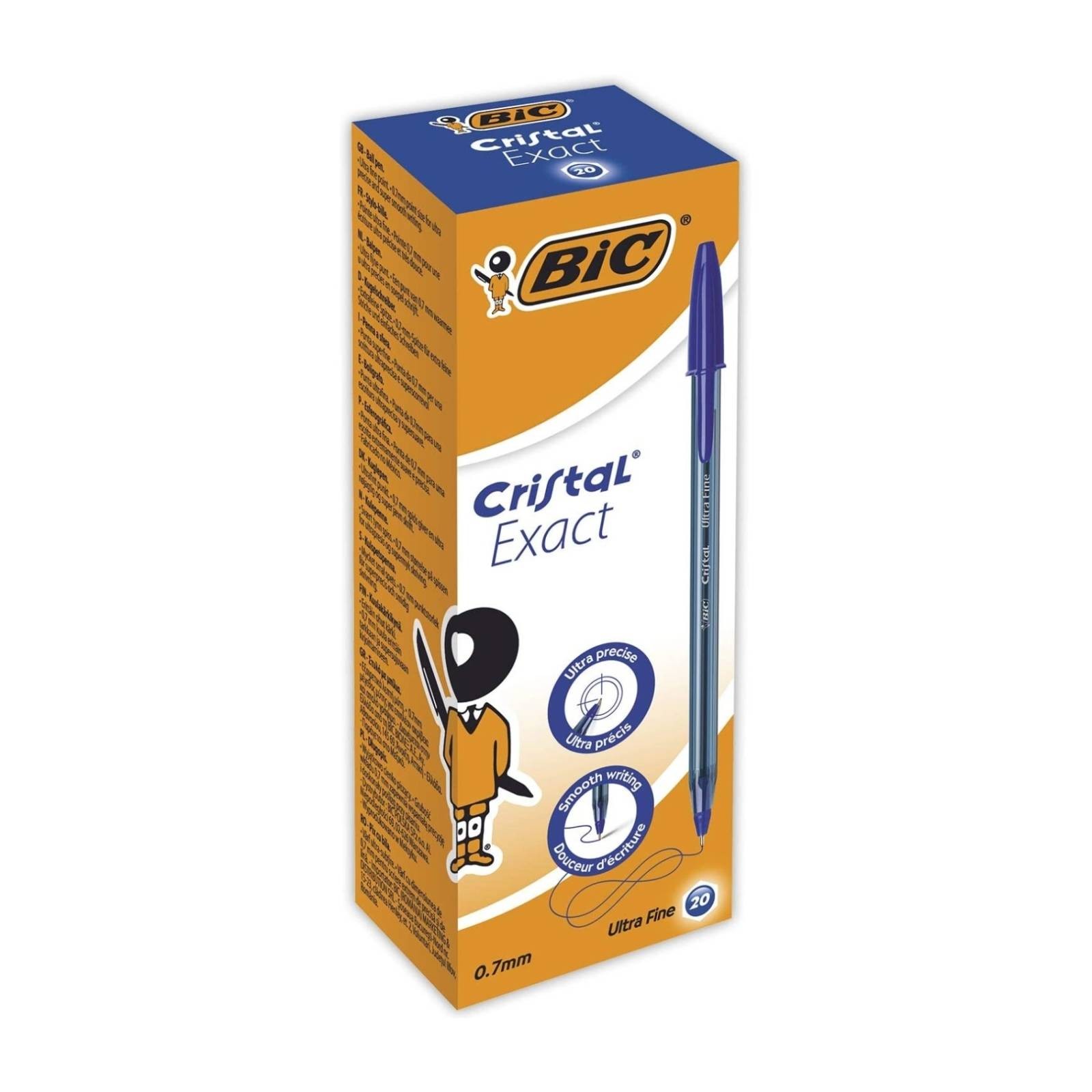 BIC Cristal Pen - Blue - 20 Pack