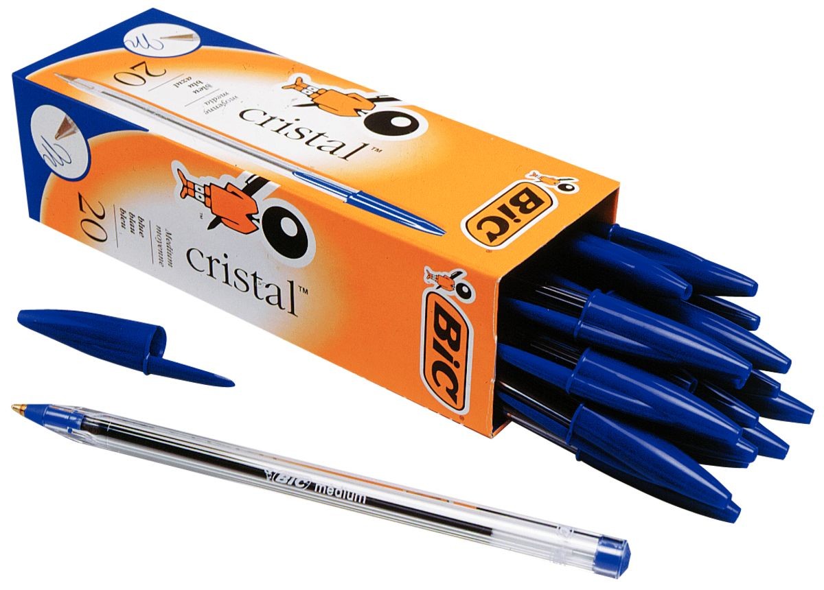 BIC Cristal Pen - Blue - 2000 Pack