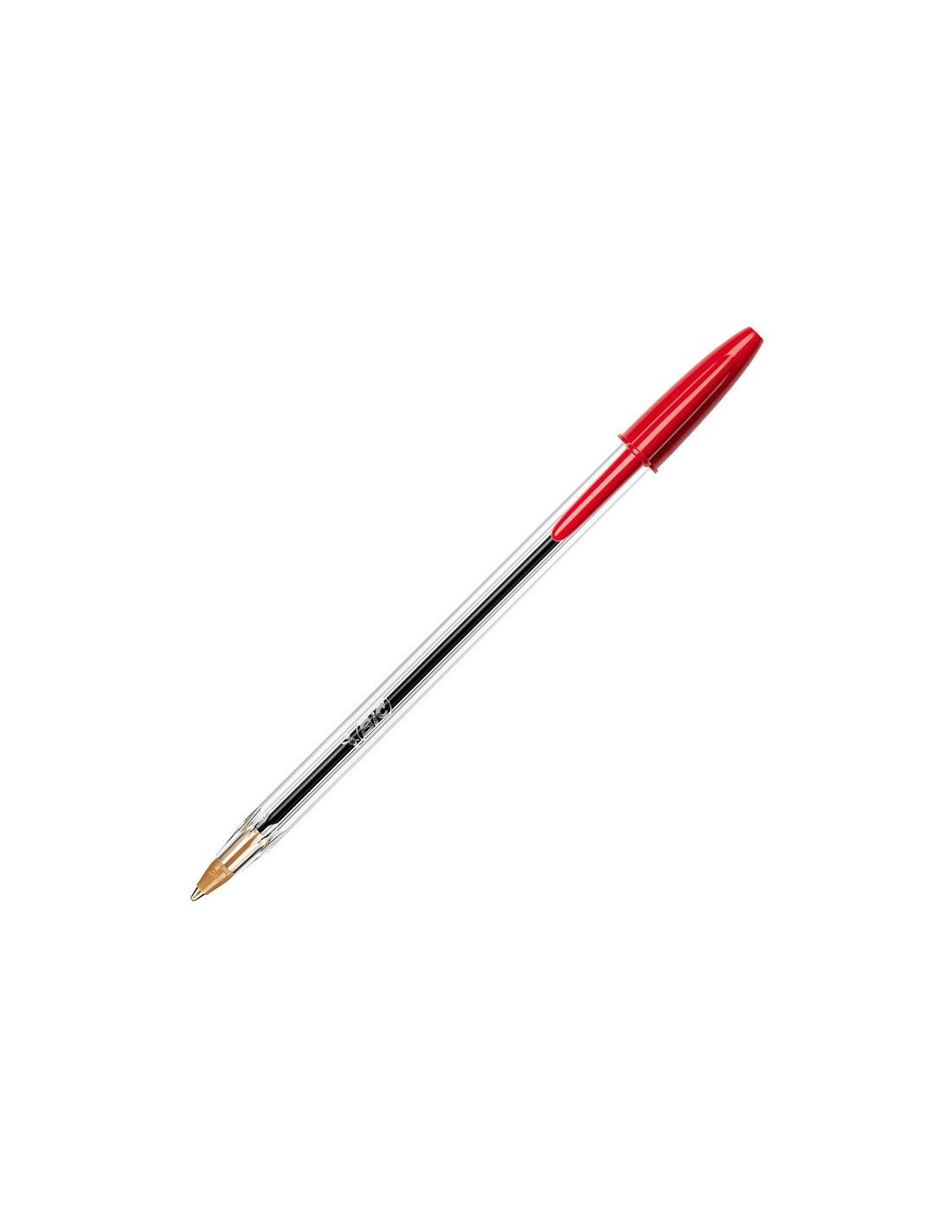 BIC Cristal Pen - Red - Single