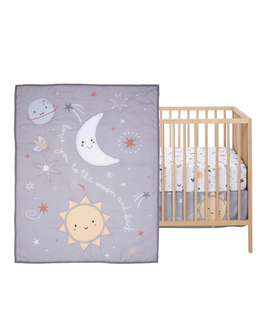 Baby Bedding Set - Crib - 3 Piece