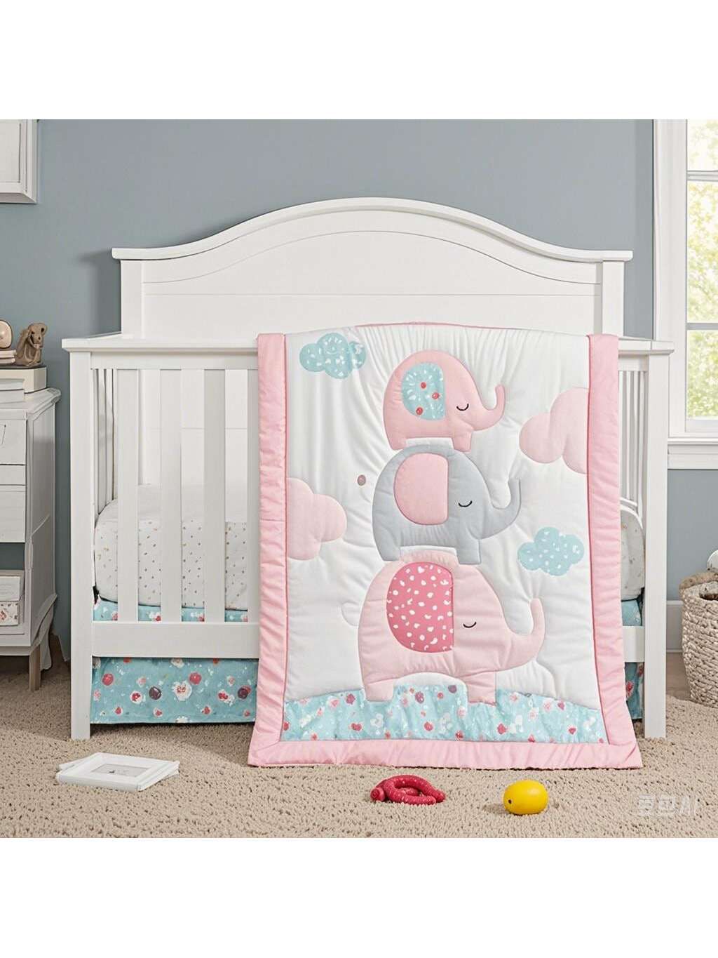 Baby Bedding Set - Crib - 3 Piece