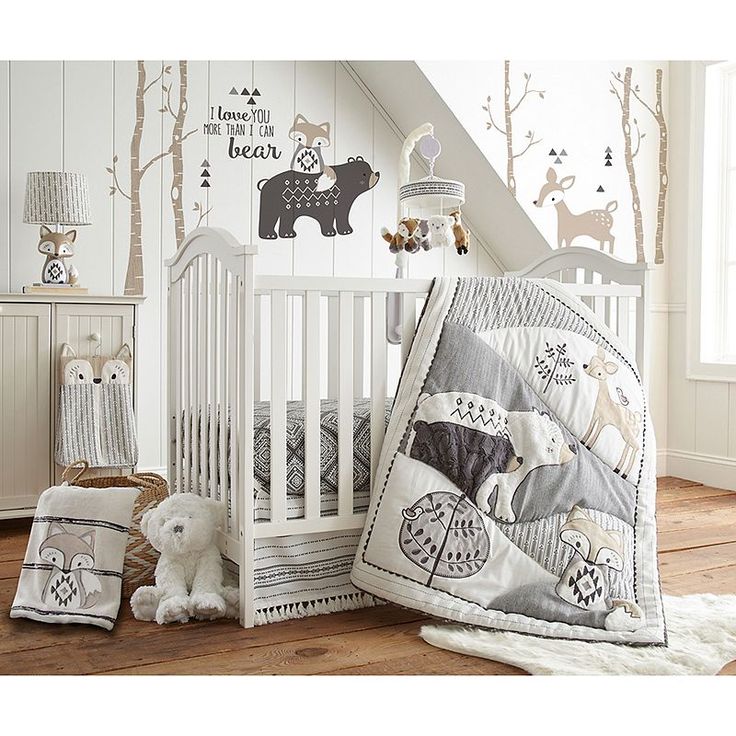 Baby Bedding Set - Crib - 5 Piece