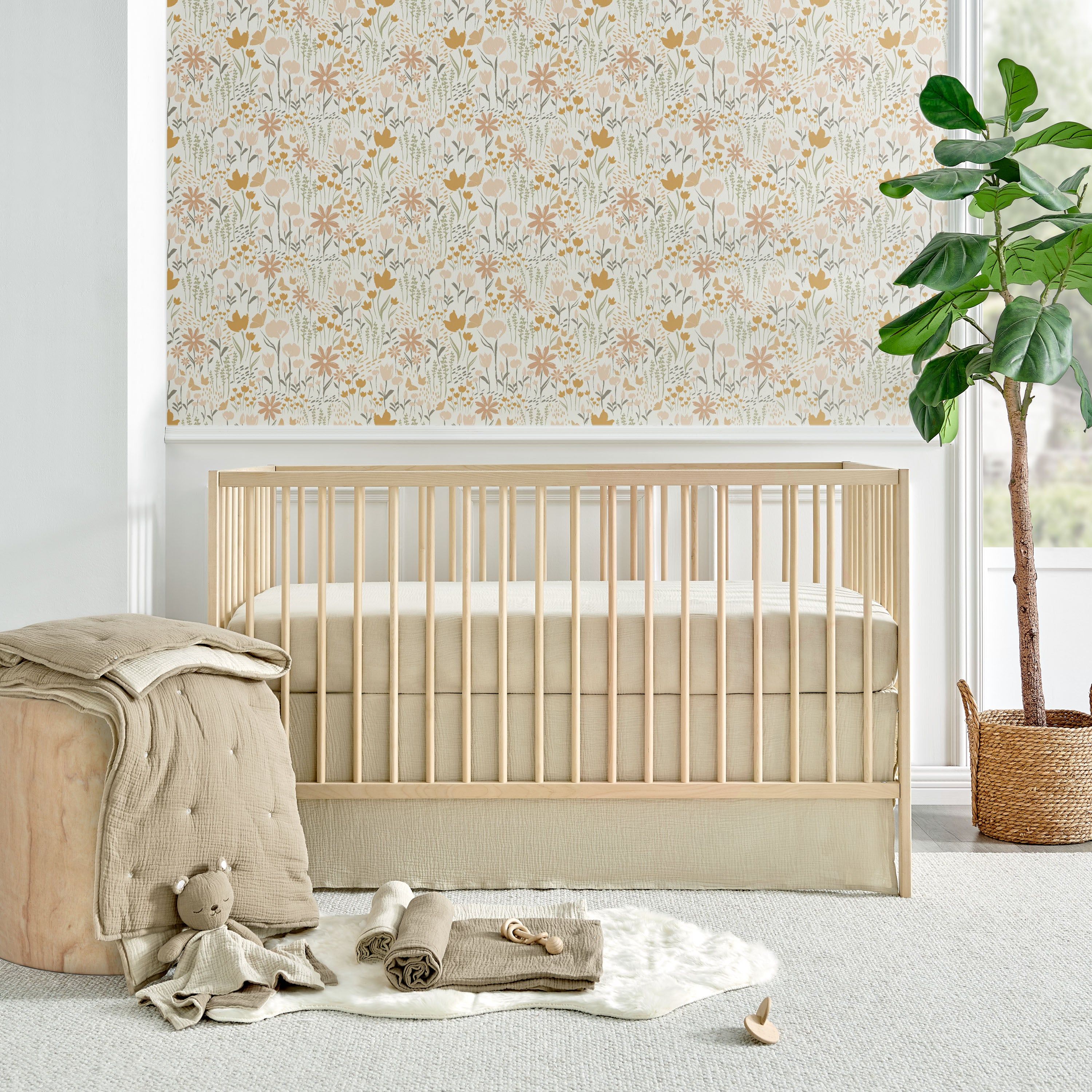 Baby Bedding Set - Crib - 5 Piece