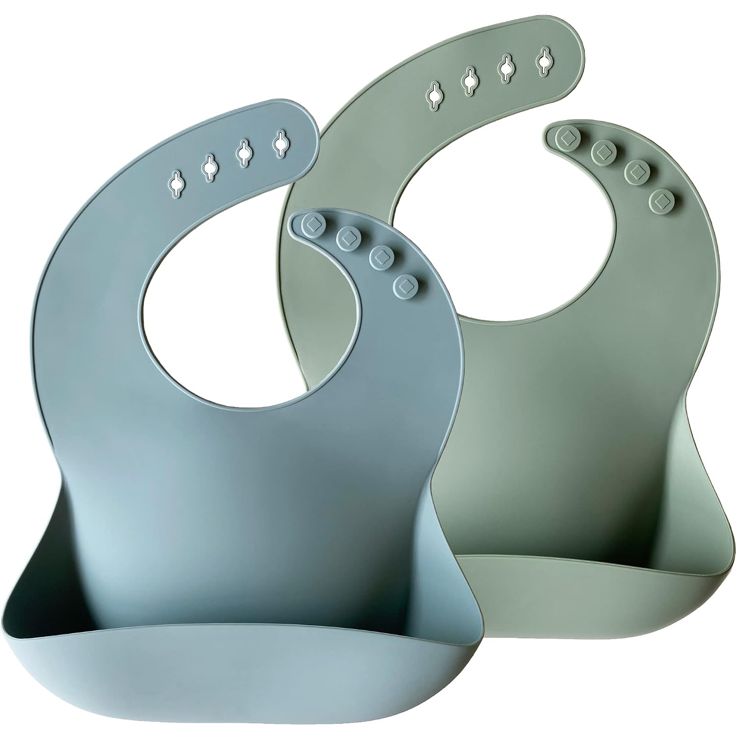Baby Bibs - Waterproof - 2 Pack