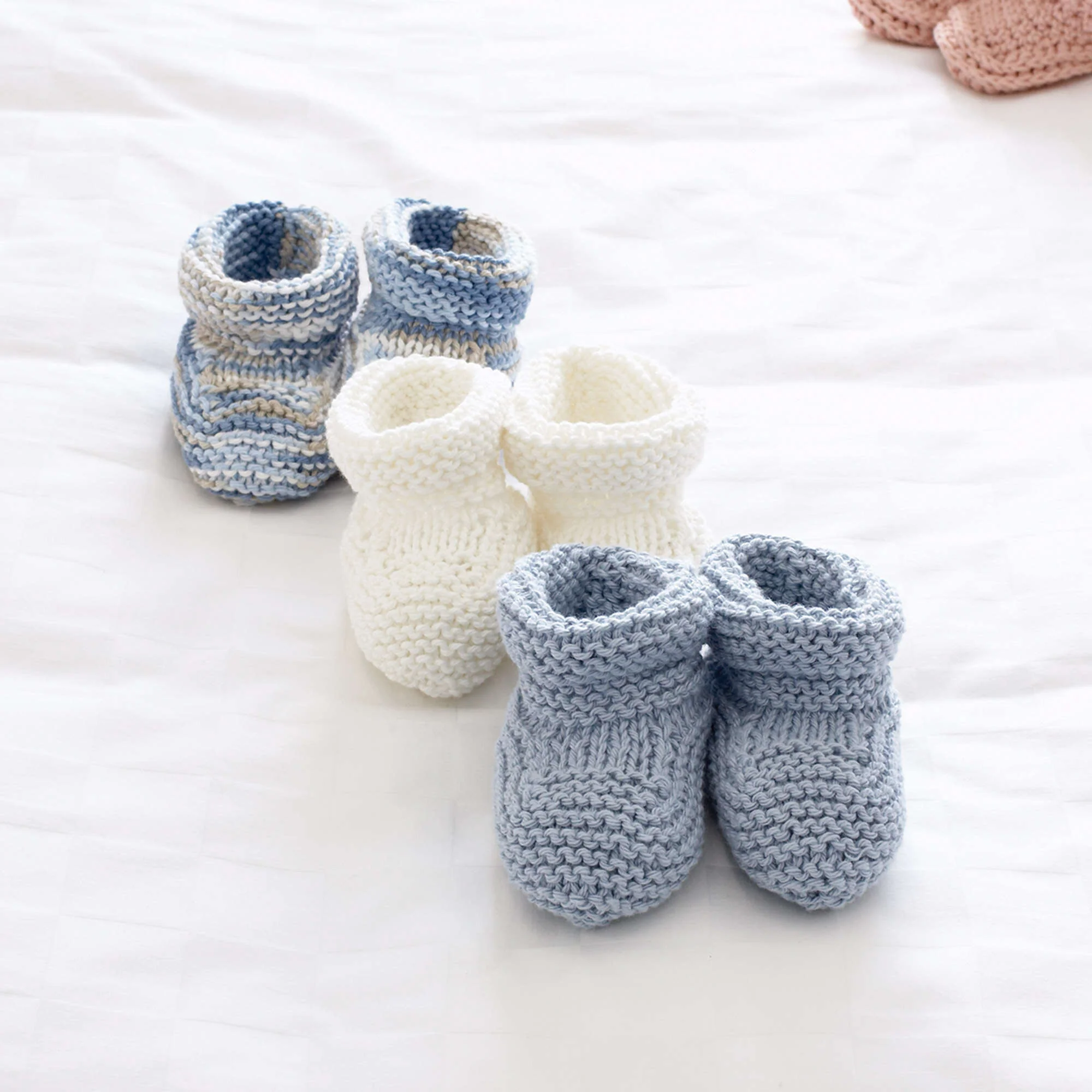 Baby Booties - 0-6 Months - Knit