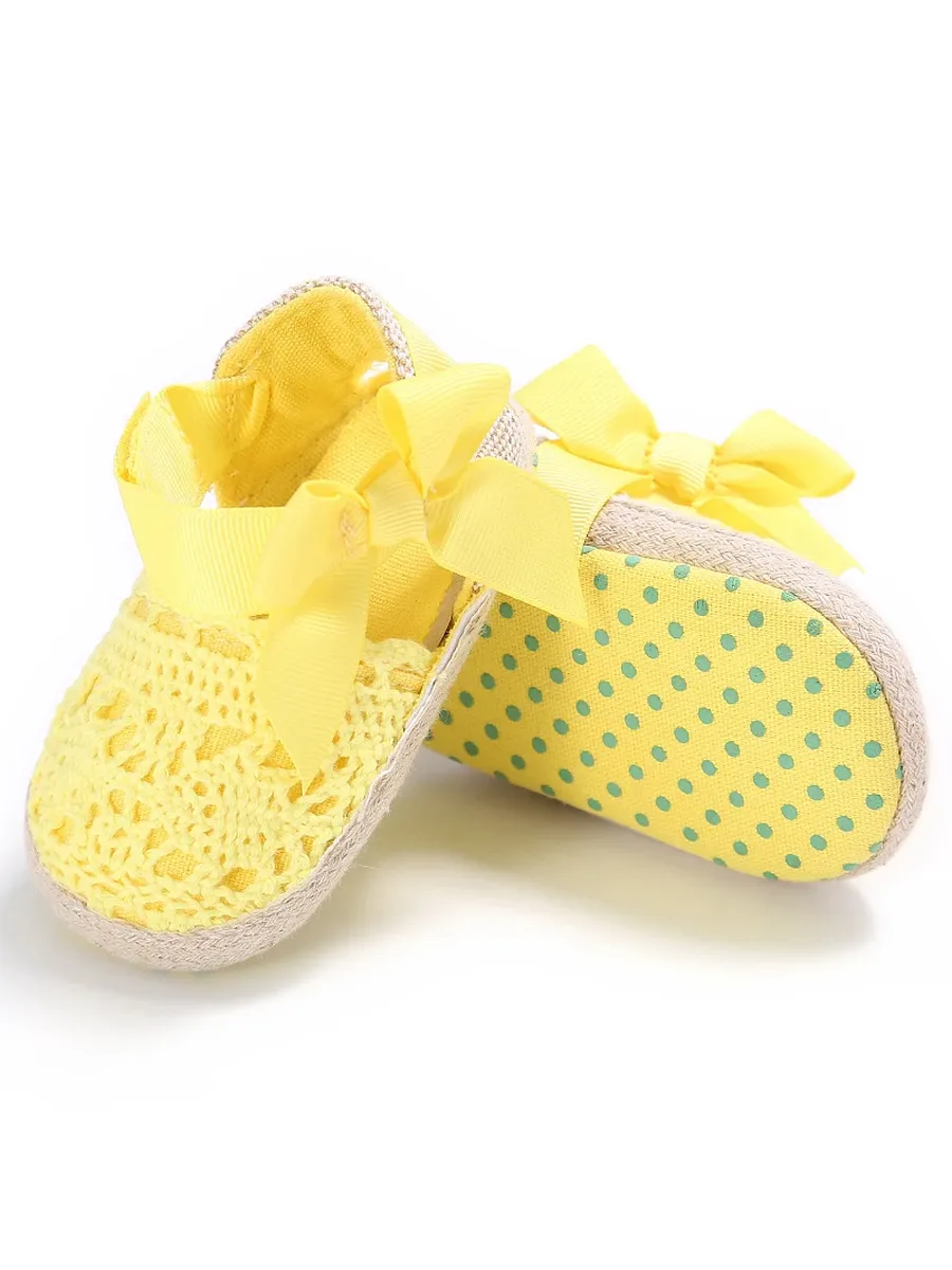 Baby Booties - 0-6 Months - Yellow