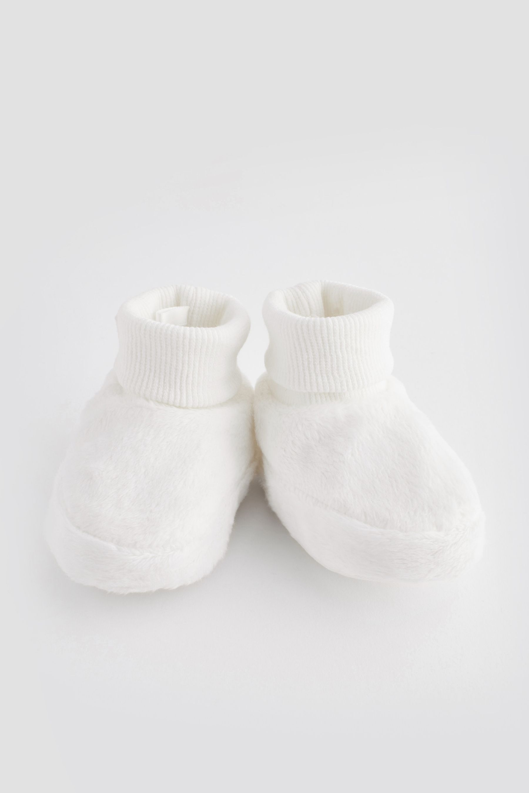 Baby Booties - White