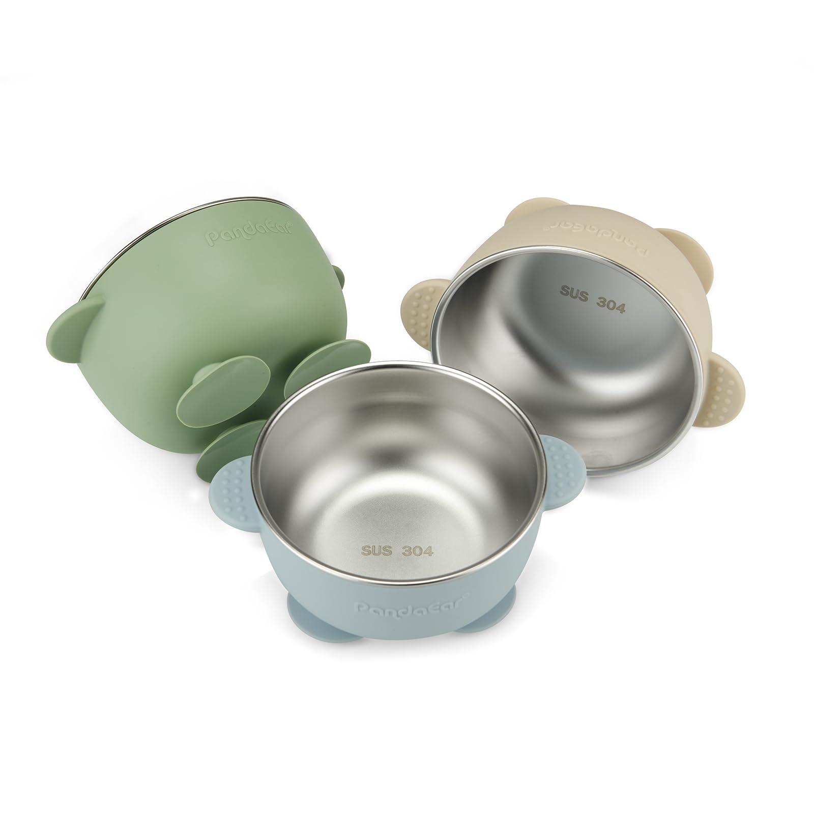 Baby Bowl - Suction - 3 Pack