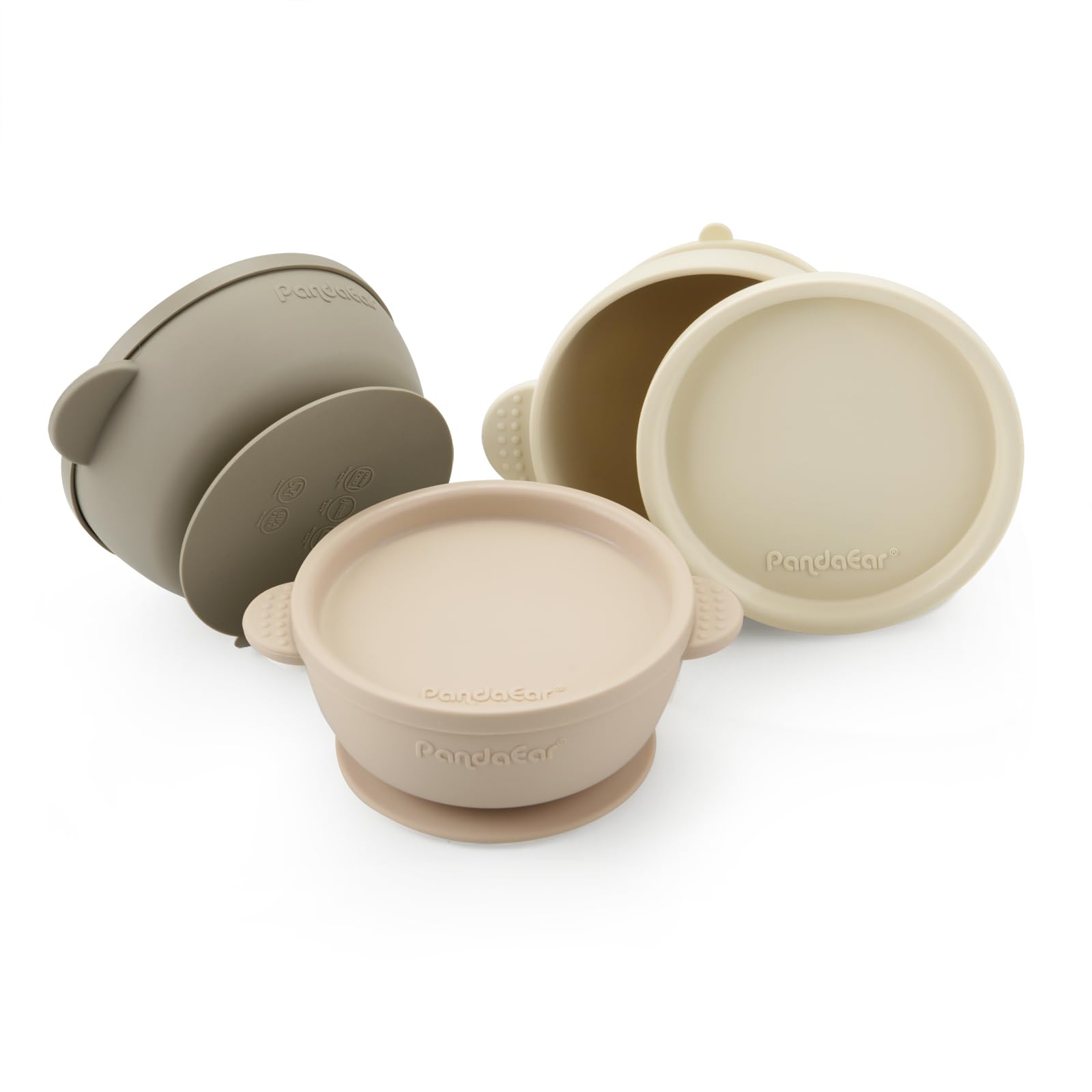 Baby Bowl - Suction - 3 Pack