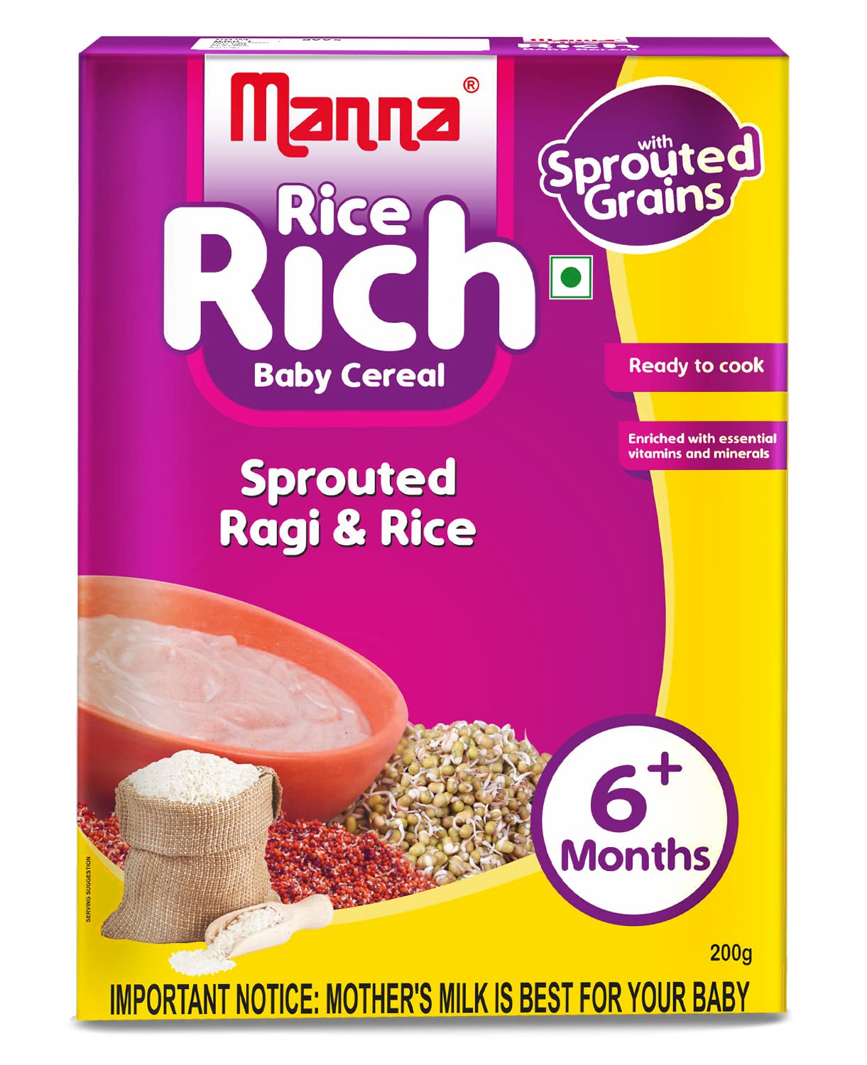 Baby Cereal - 200g - Rice