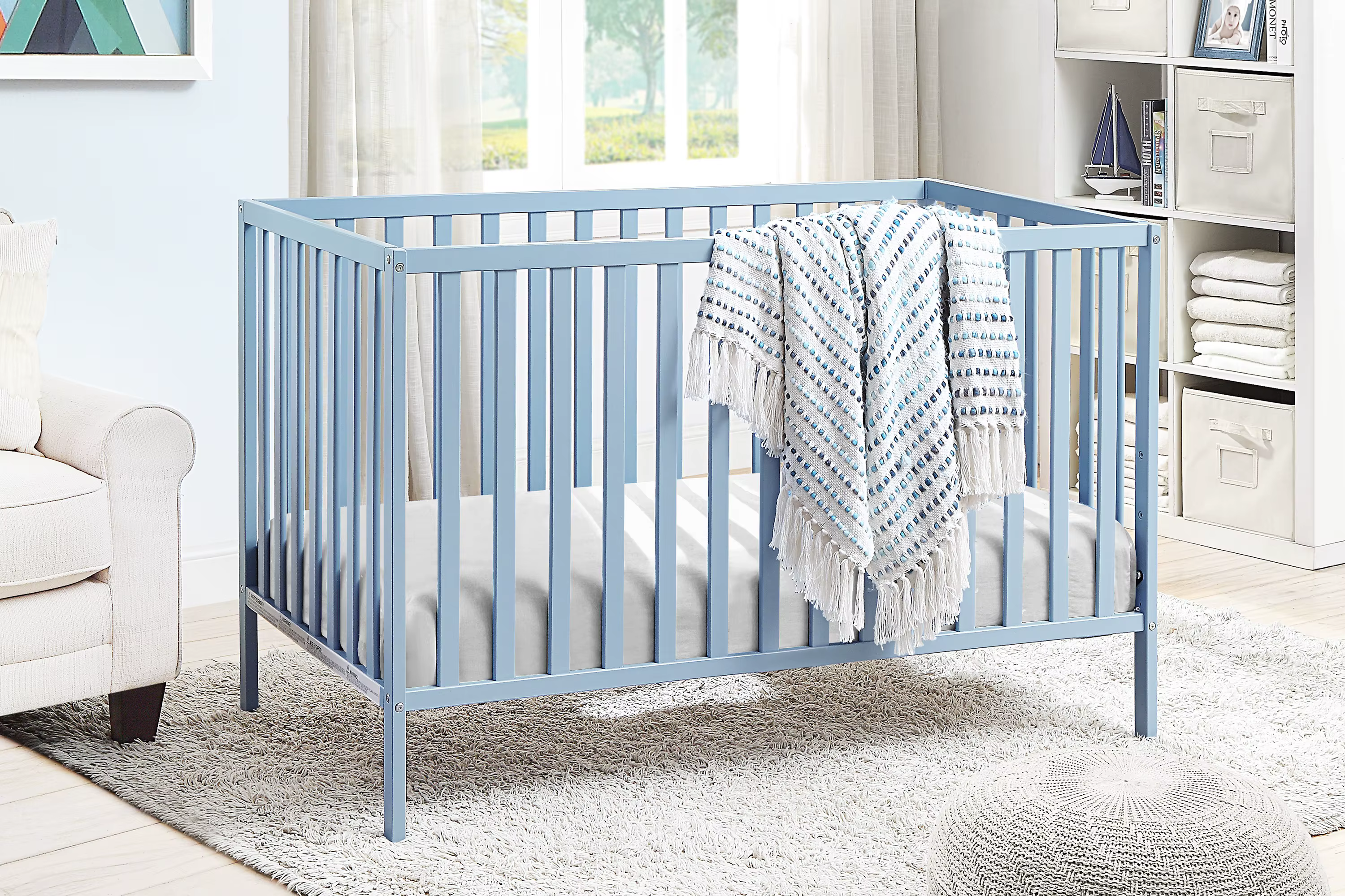 Baby Crib - Blue