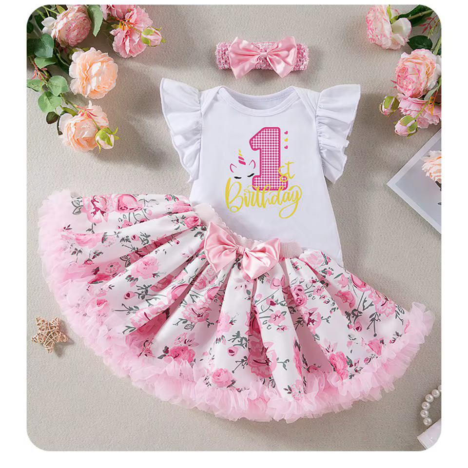 Baby Dress - 1-2 Years - Birthday