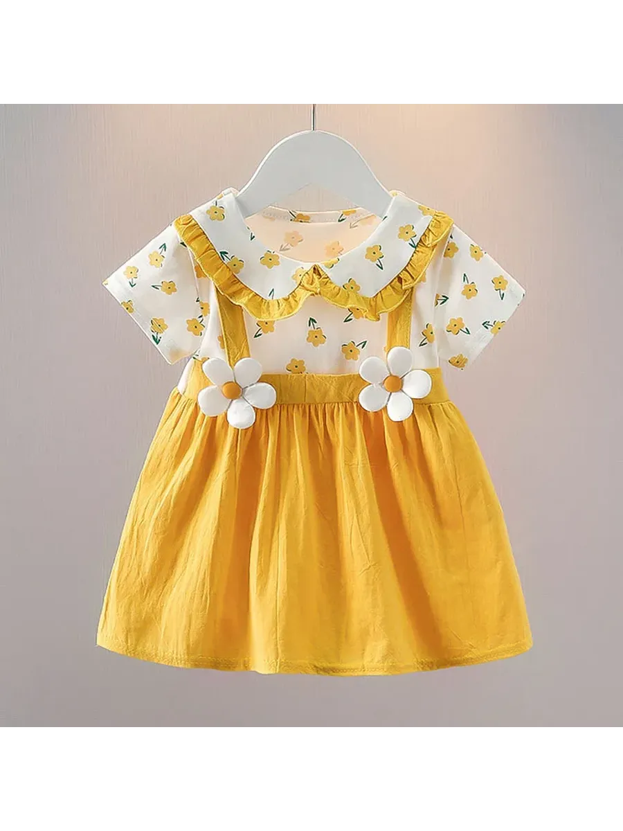 Baby Dress - 1-2 Years - Yellow