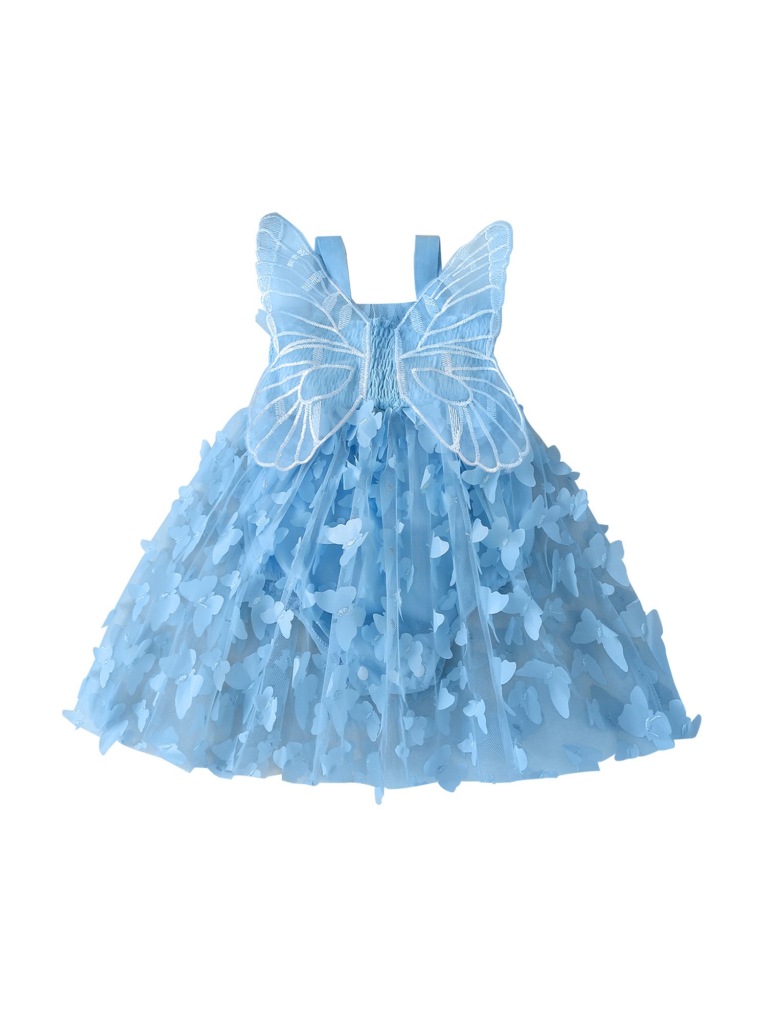 Baby Dress - 6-12 Months - Blue