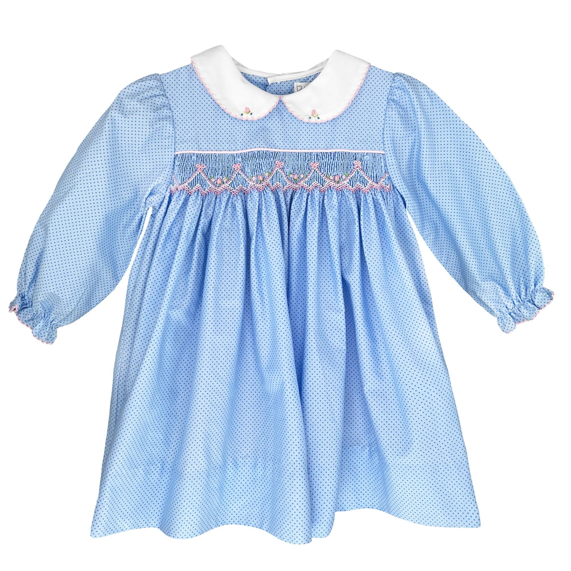 Baby Dress - 6-12 Months - Blue