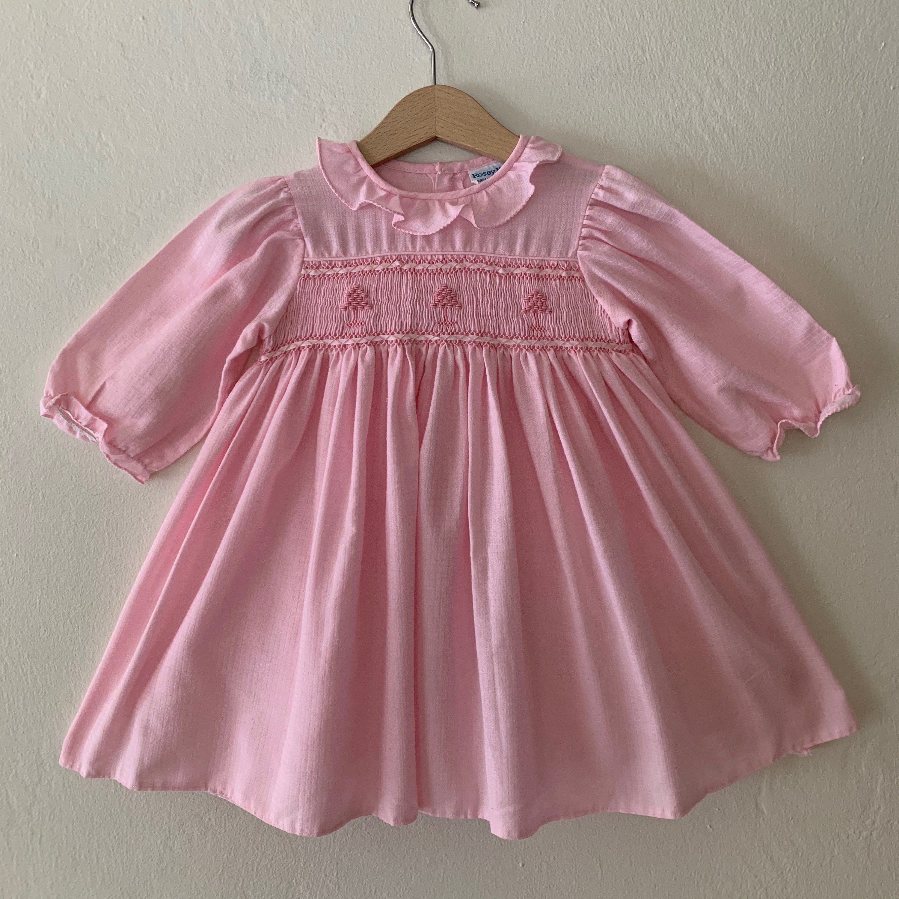 Baby Dress - 6-12 Months - Pink