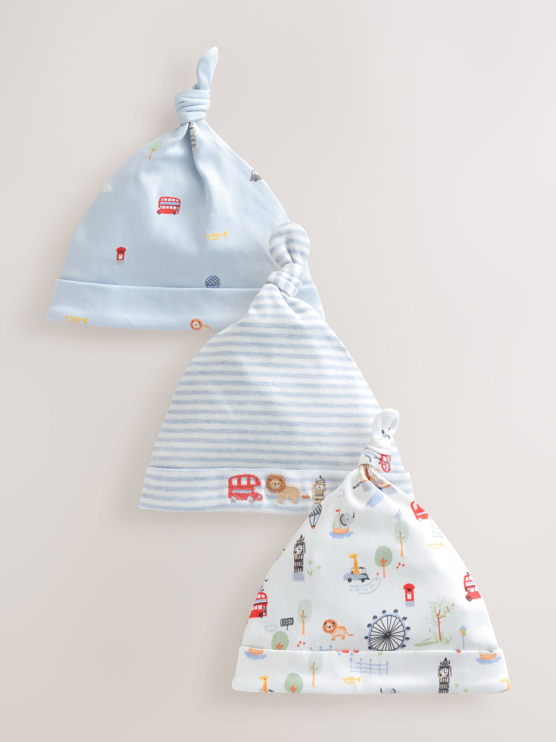 Baby Hat - 0-6 Months - Blue