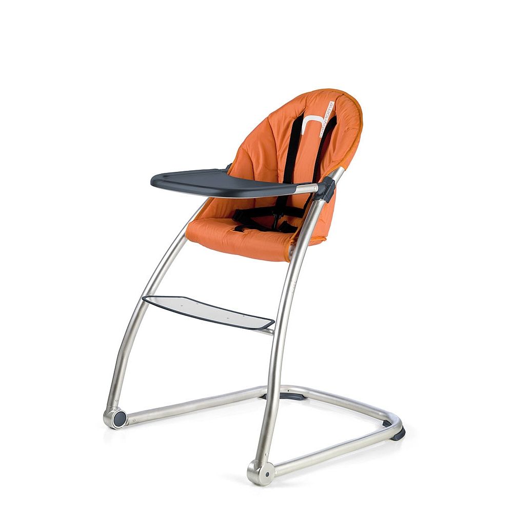 Baby High Chair - Orange