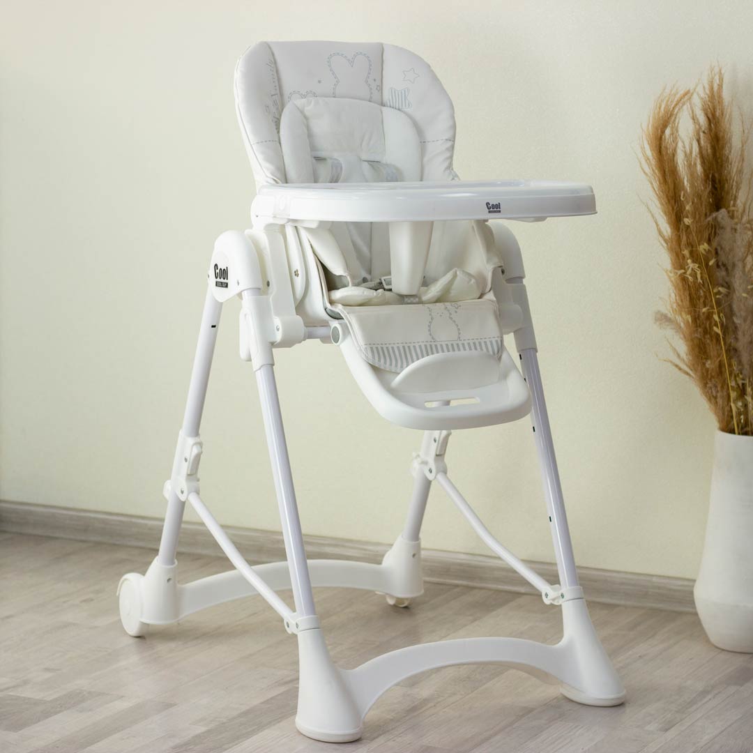 Baby High Chair - White