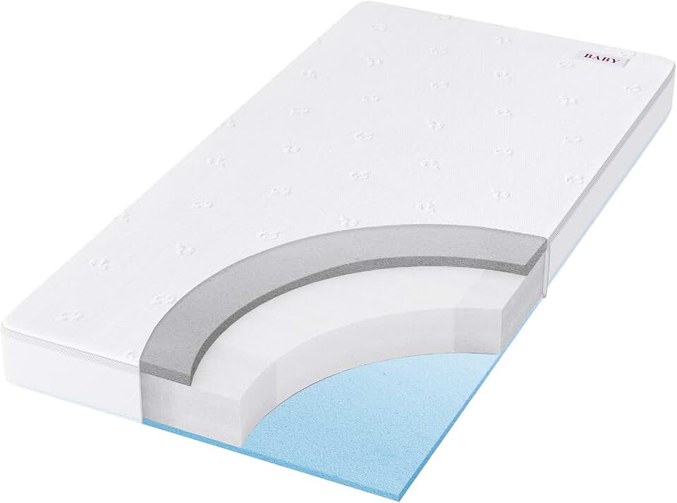 Baby Mattress - Crib - 70x140cm - Foam