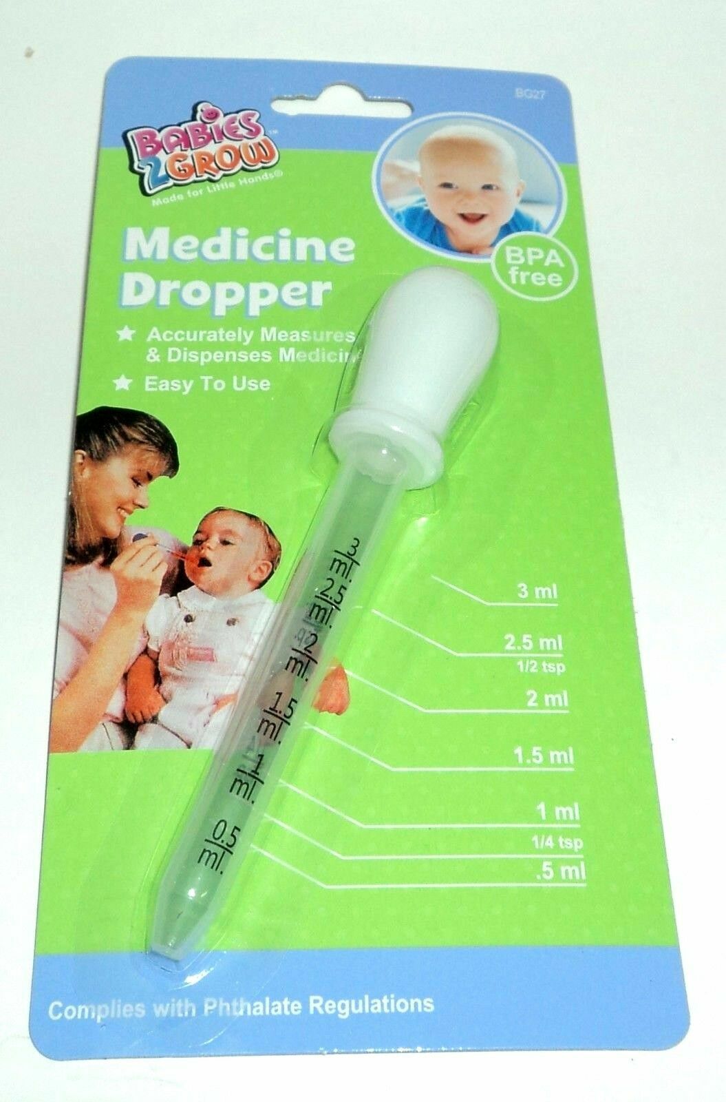 Baby Medicine Dropper - 2 Pack