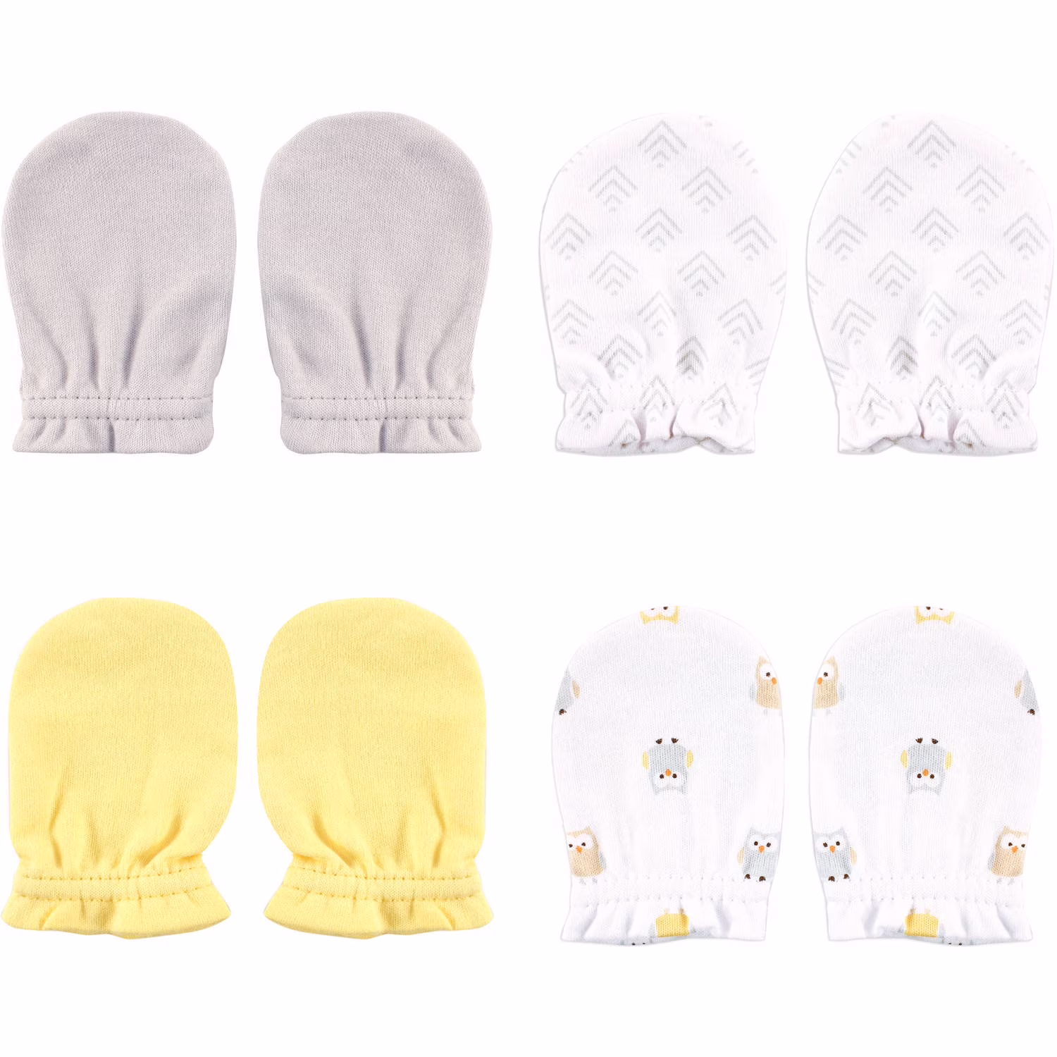 Baby Mittens - Yellow