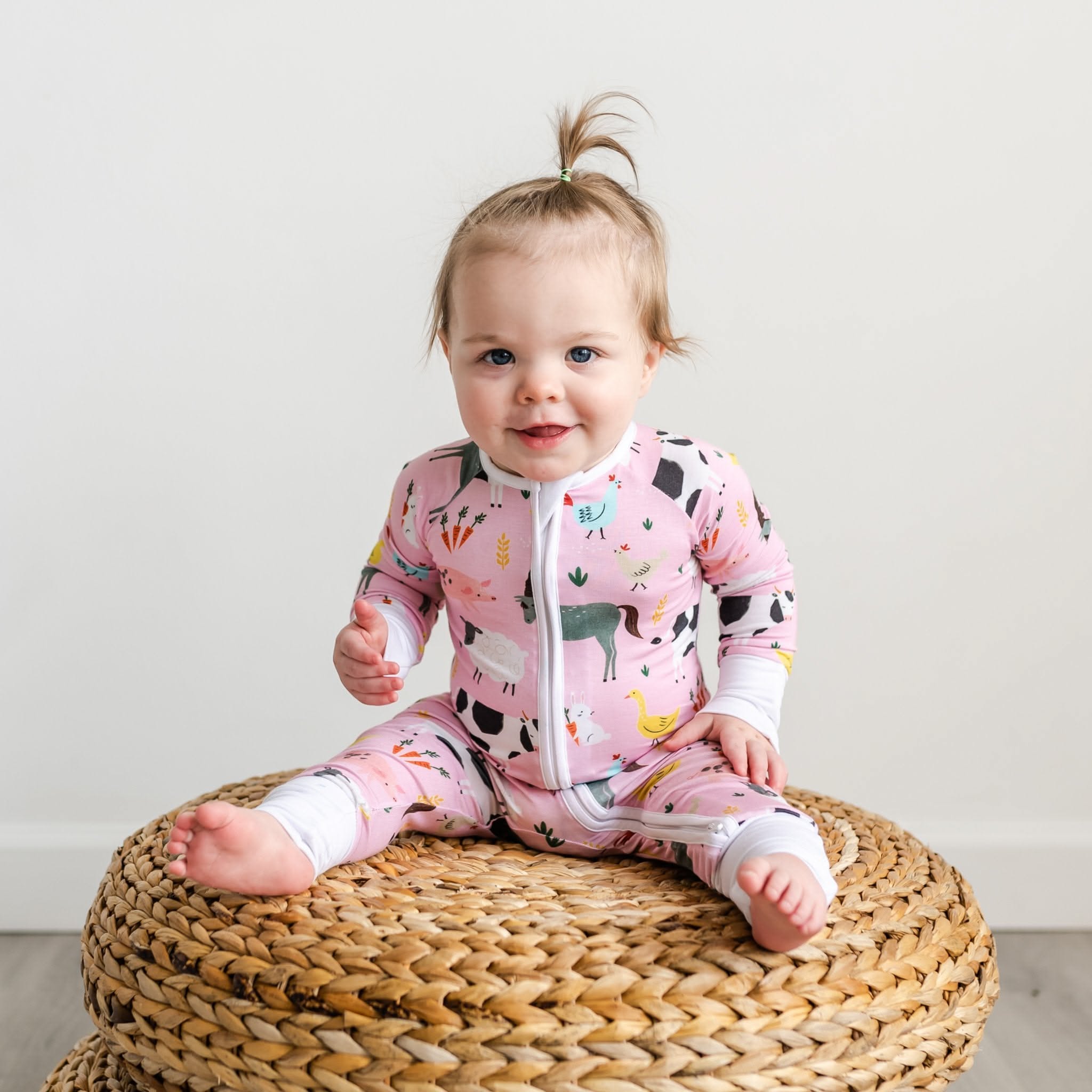 Baby Onesie - 0-3 Months - Pink