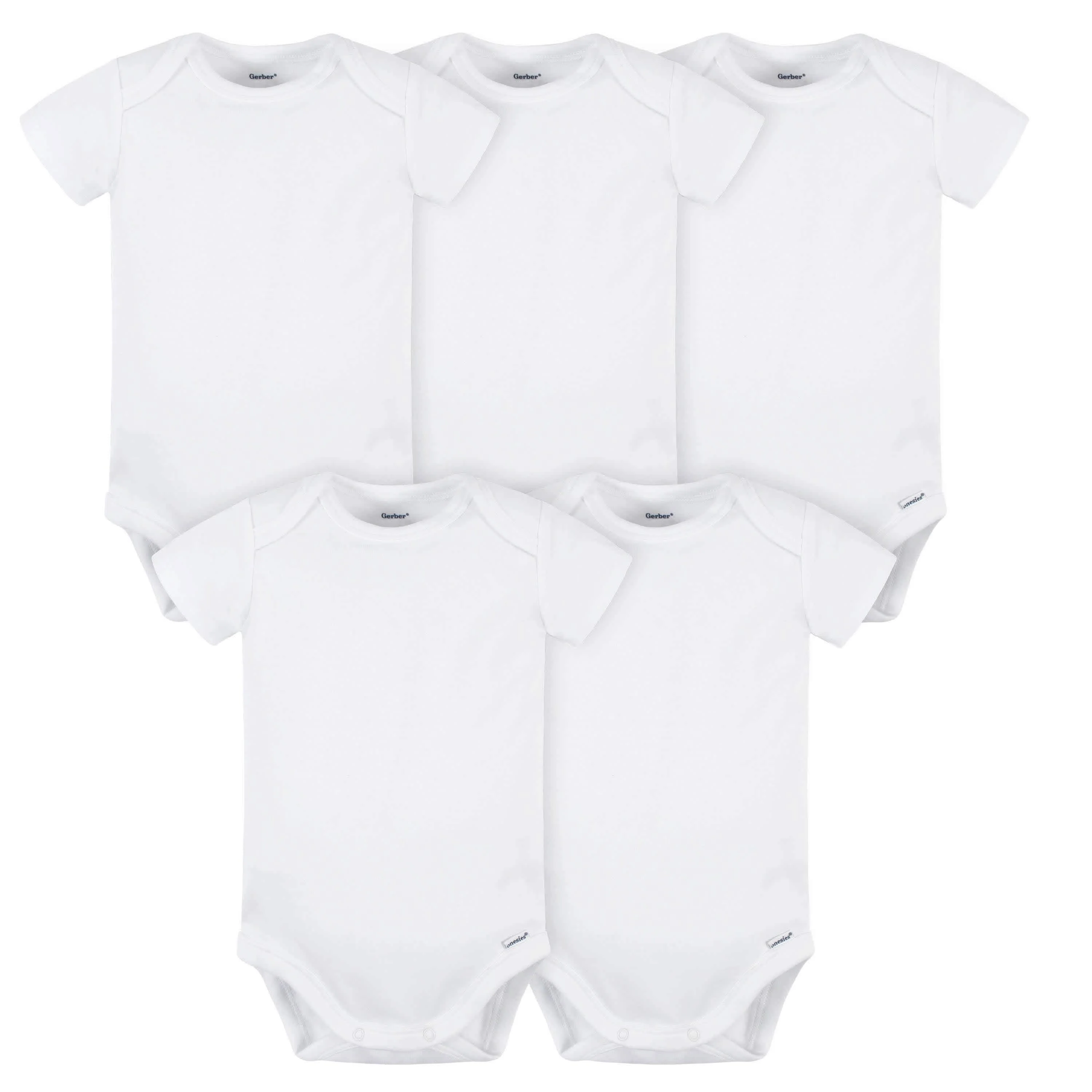 Baby Onesie - 6-12 Months - White