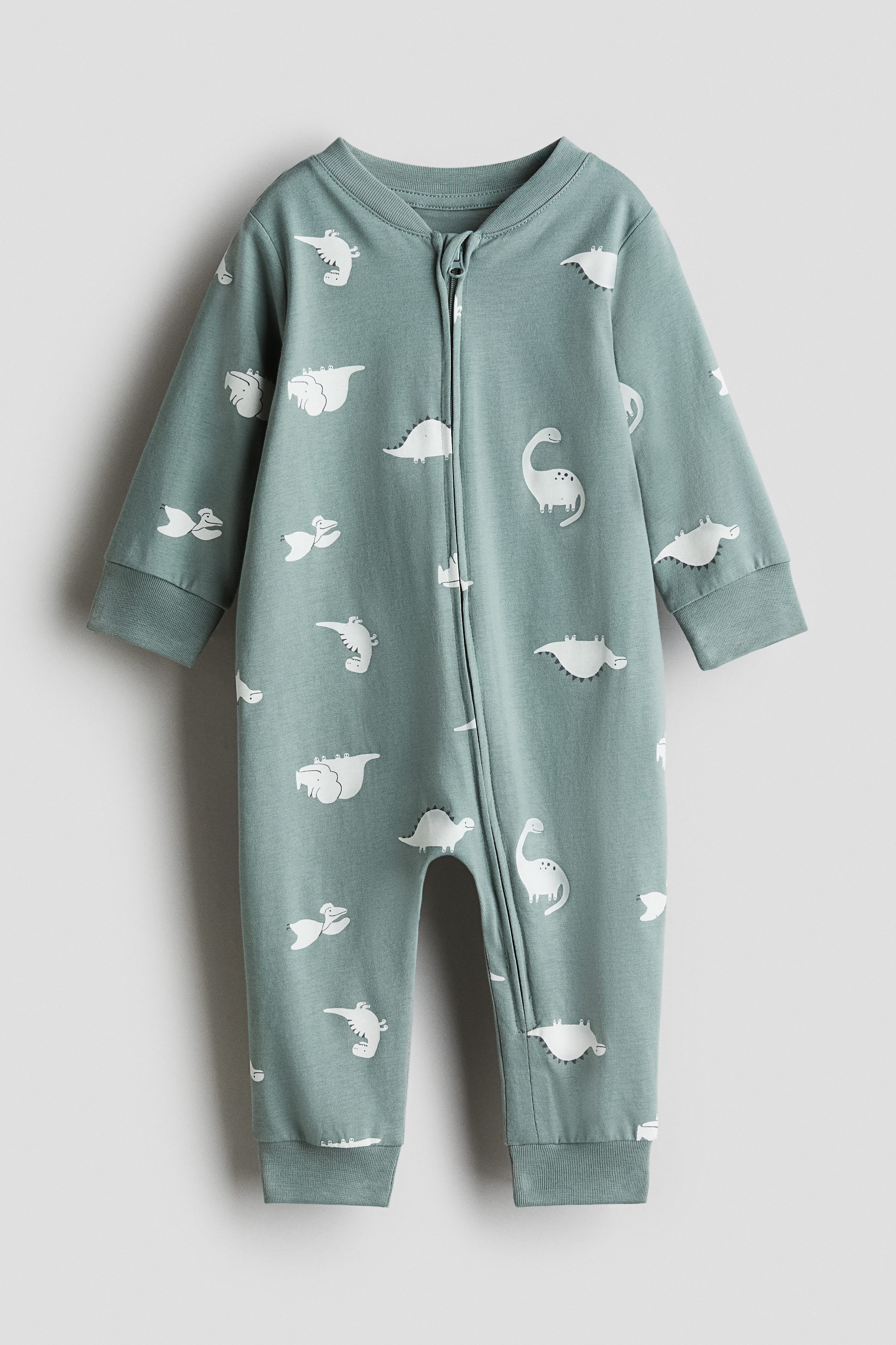 Baby Pajamas - 0-3 Months - Green