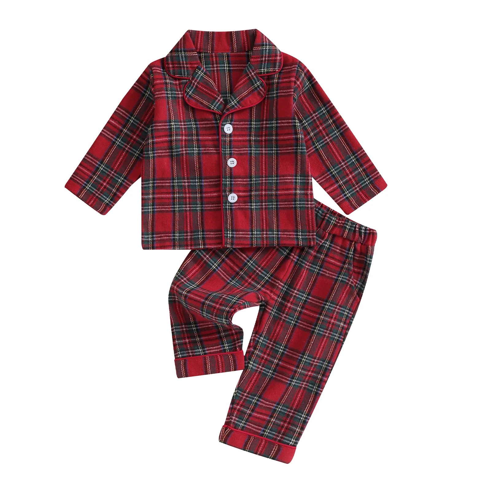 Baby Pajamas - 1-2 Years - Red