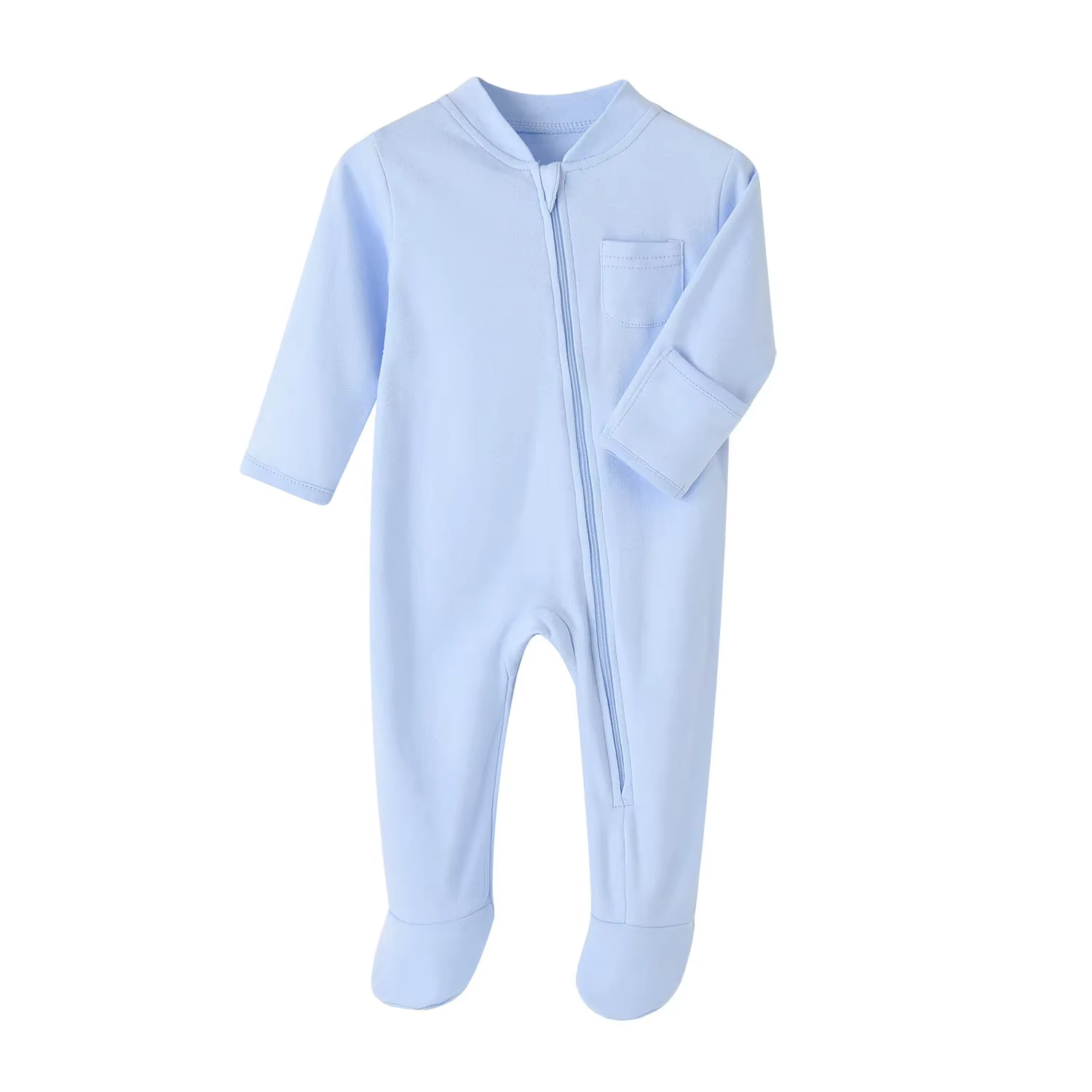 Baby Pajamas - 6-12 Months - Blue