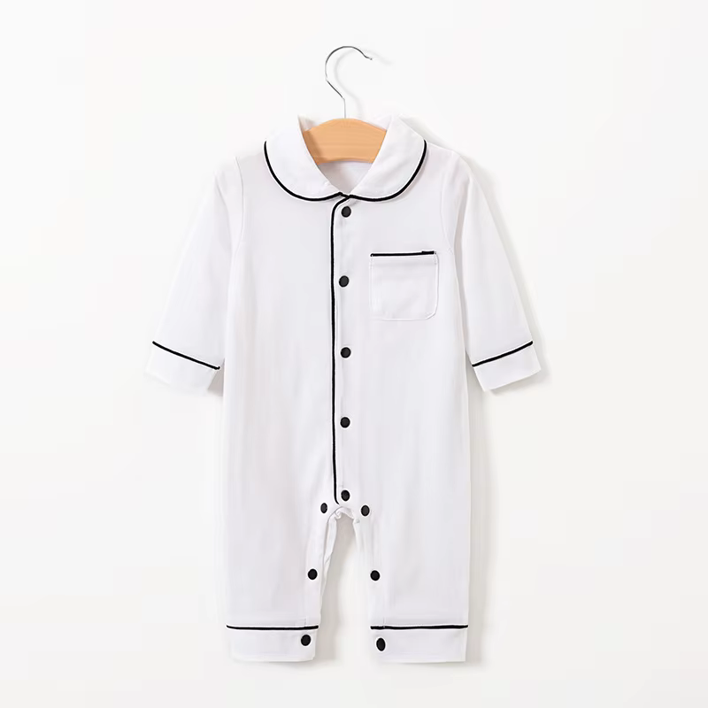 Baby Pajamas - White