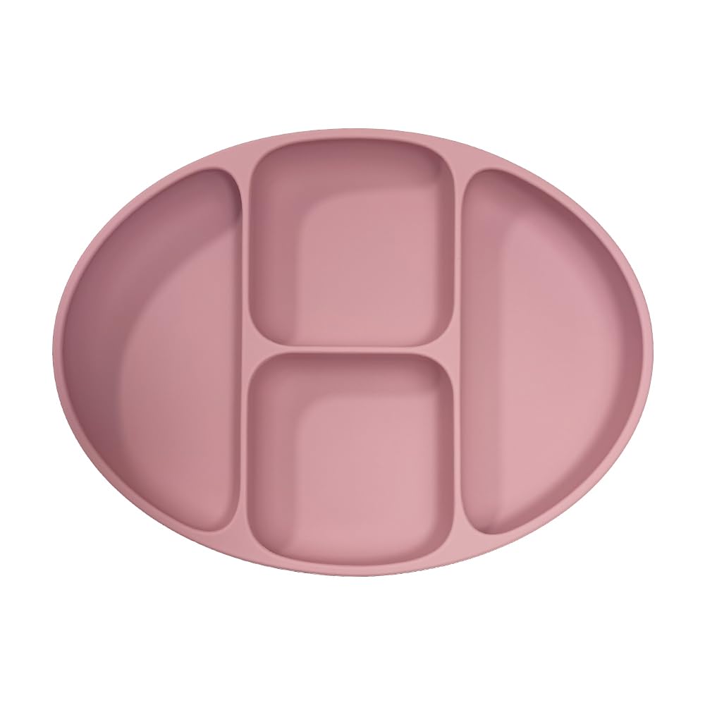 Baby Plate - Divided - Suction