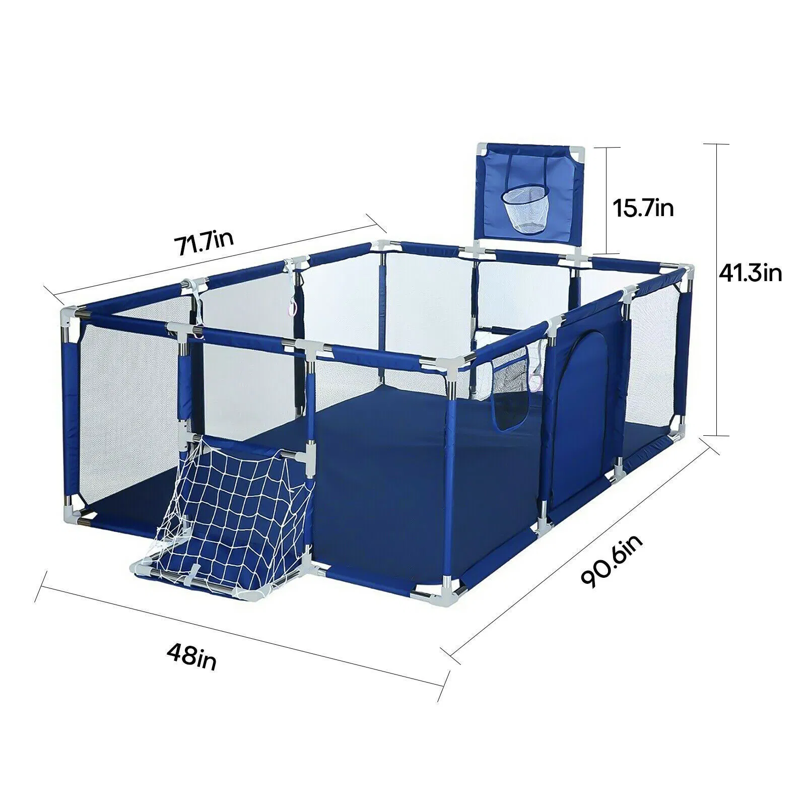 Baby Playpen - Blue