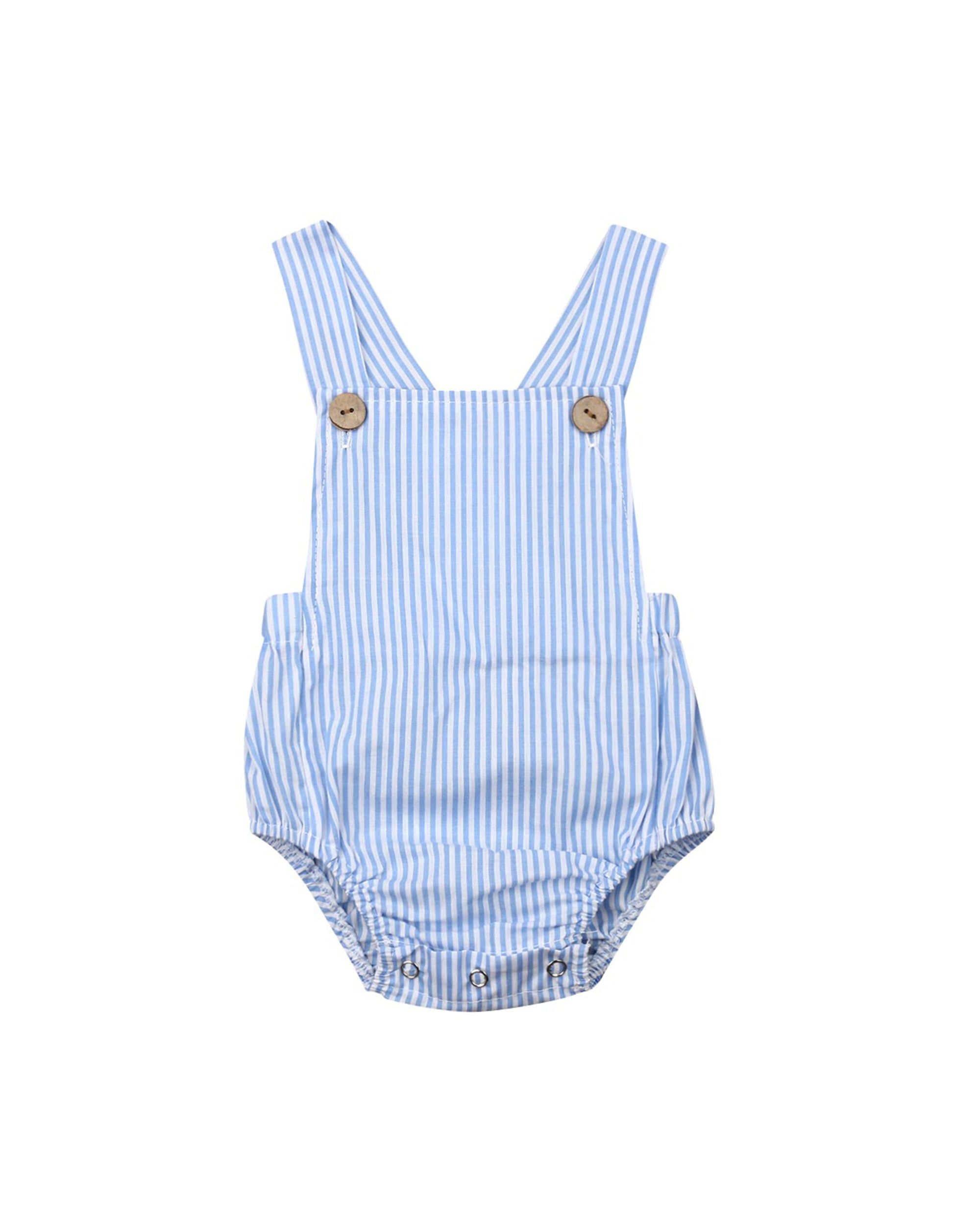 Baby Romper - 0-3 Months - Blue