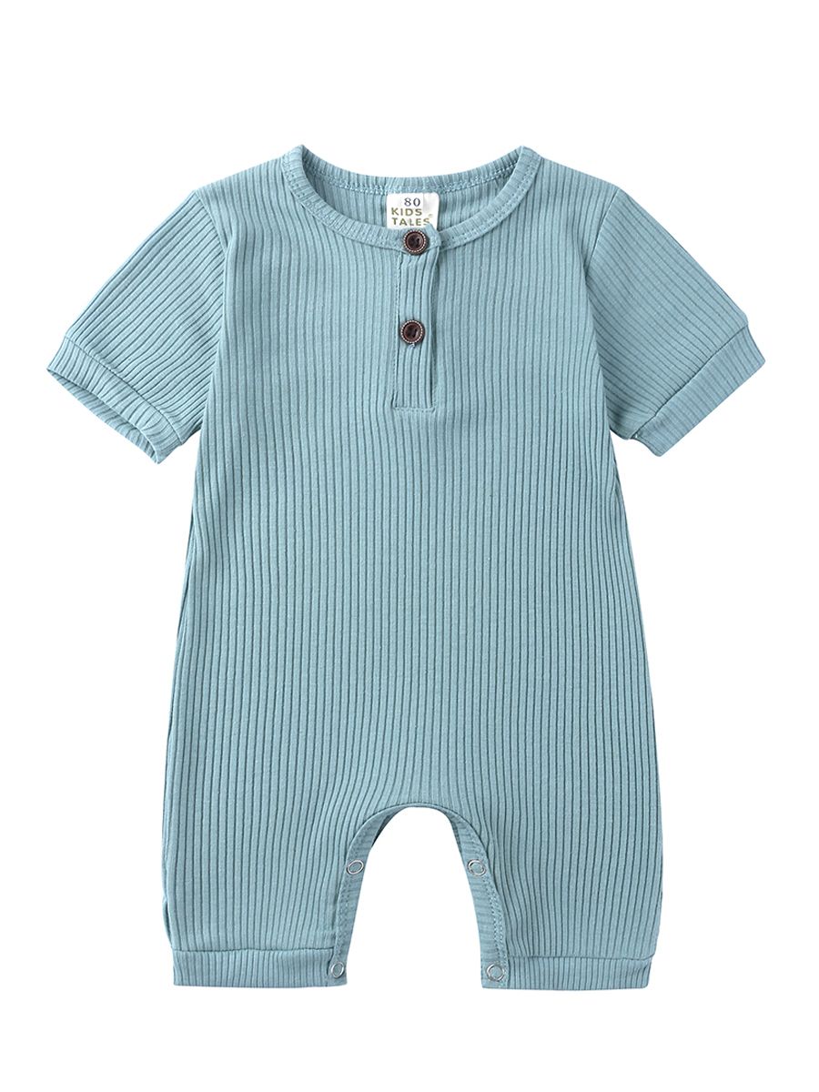 Baby Romper - 0-3 Months - Blue
