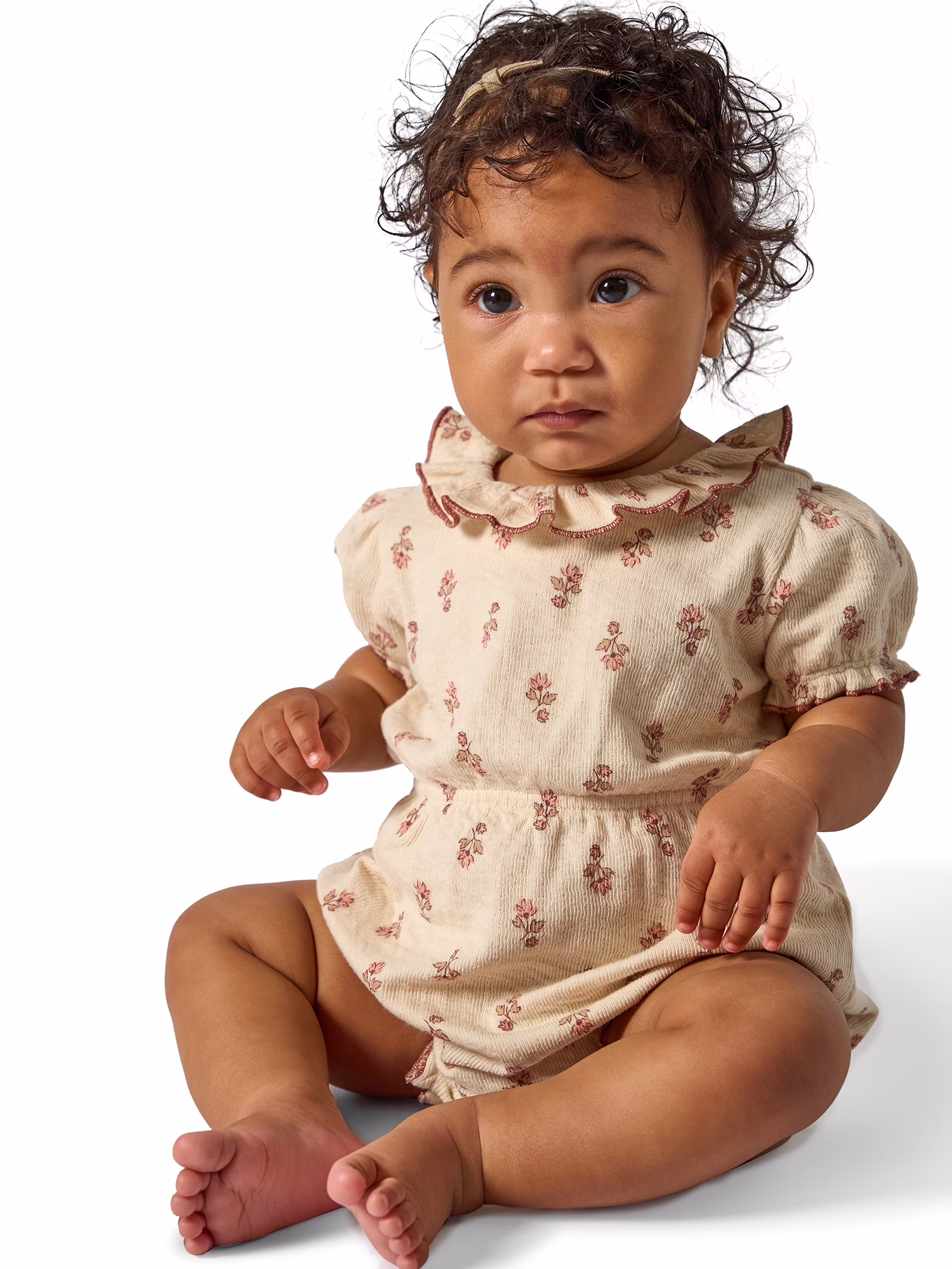 Baby Romper - 0-3 Months - Pink
