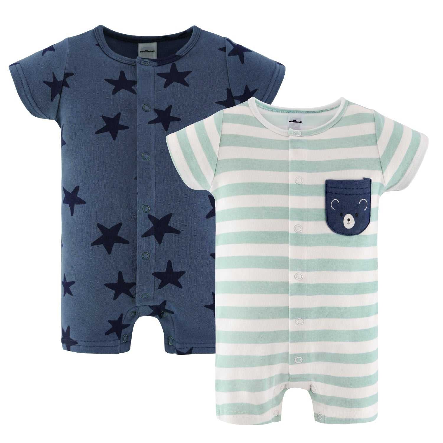 Baby Romper - 3-6 Months - Blue