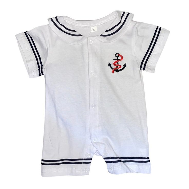 Baby Romper - 3-6 Months - Blue