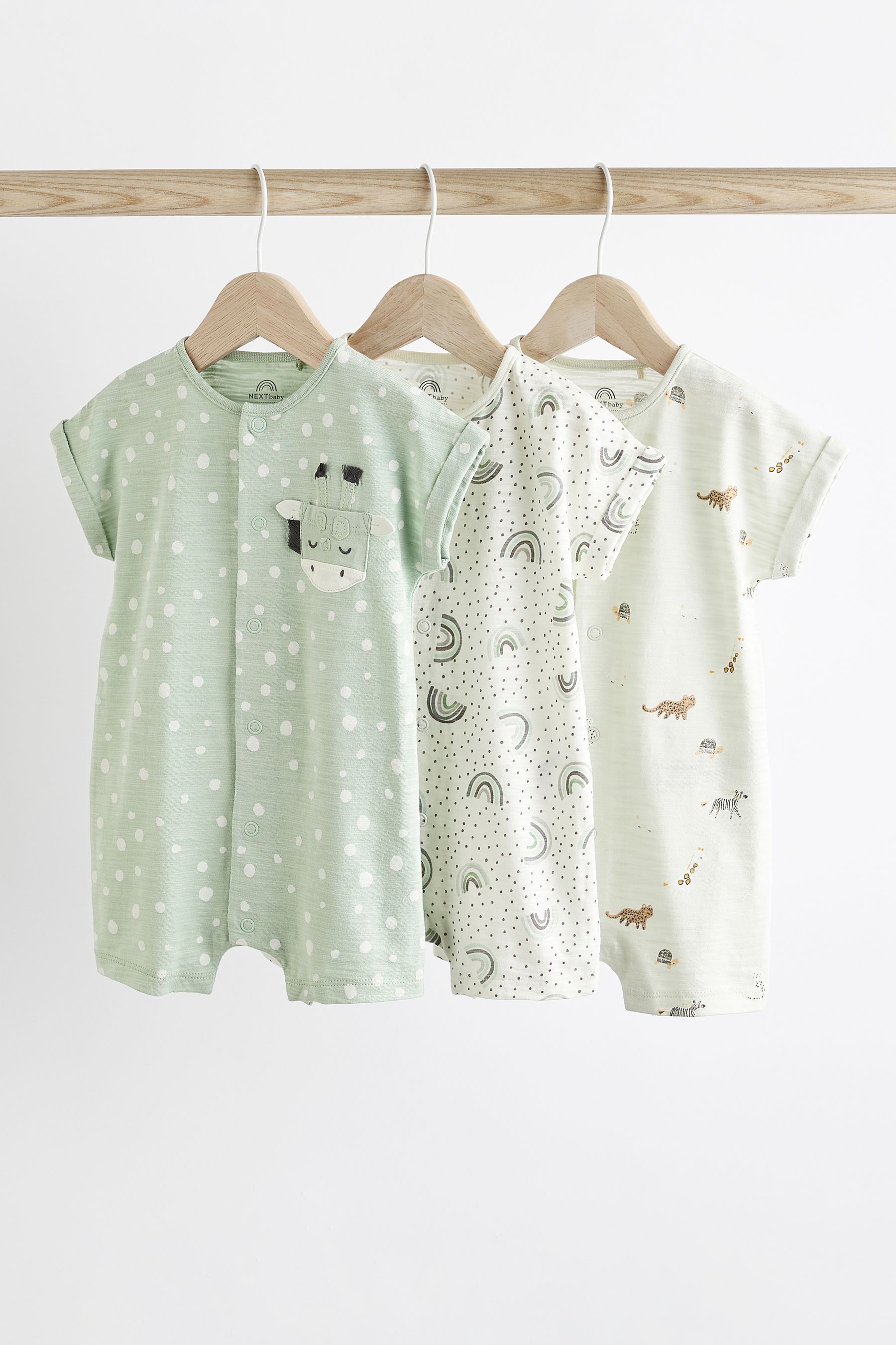 Baby Romper - 3-6 Months - Green