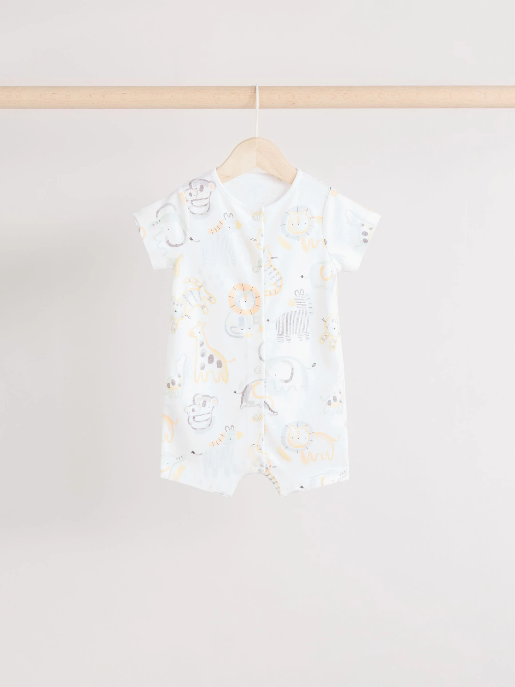 Baby Romper - 3-6 Months - White