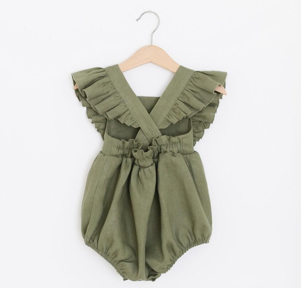 Baby Romper - 6-12 Months - Green